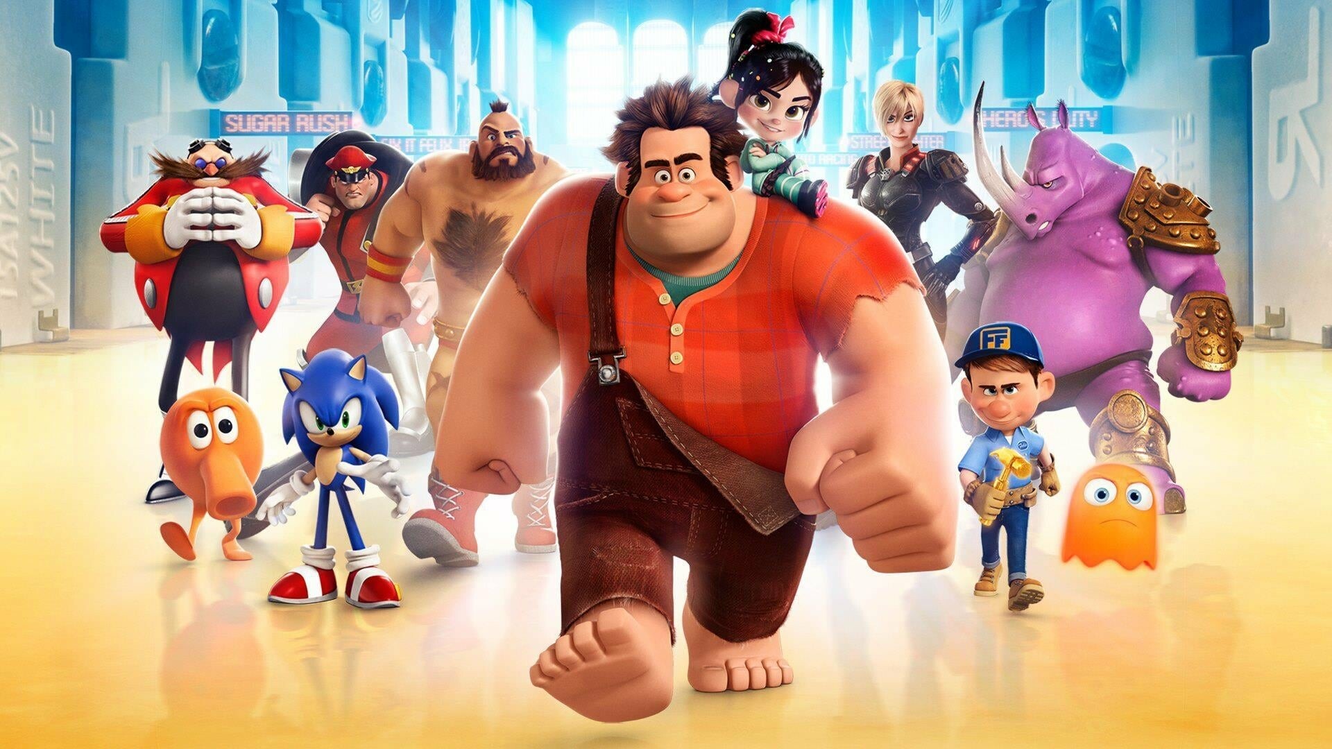 Ralph Breaks the Internet, Animated film, Online streaming, Plex, 1920x1080 Full HD Desktop