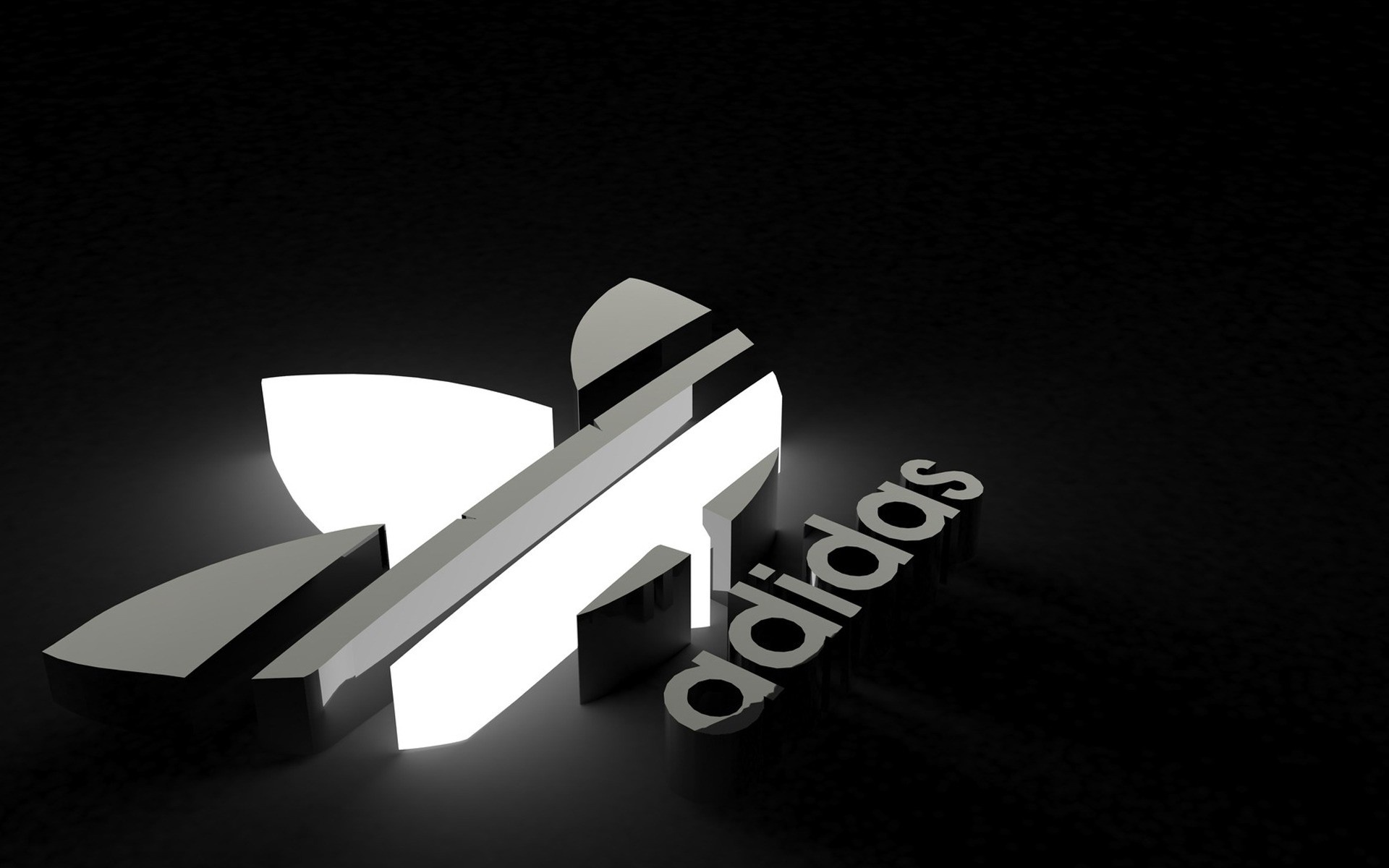 3D, Logo Adidas Wallpaper, 1920x1200 HD Desktop