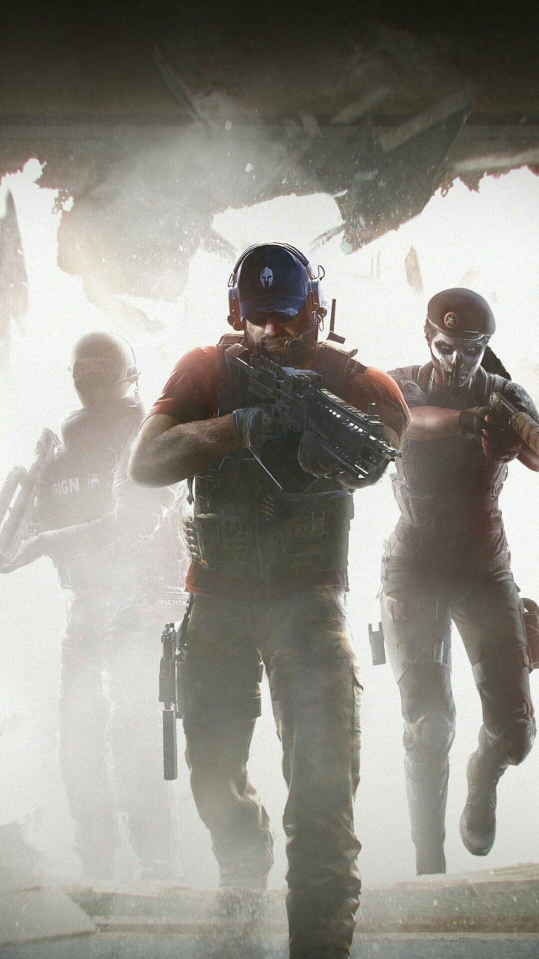 Ghost Recon: Wildlands, Game wallpaper, Military special forces, Intense combat, 1080x1920 Full HD Phone