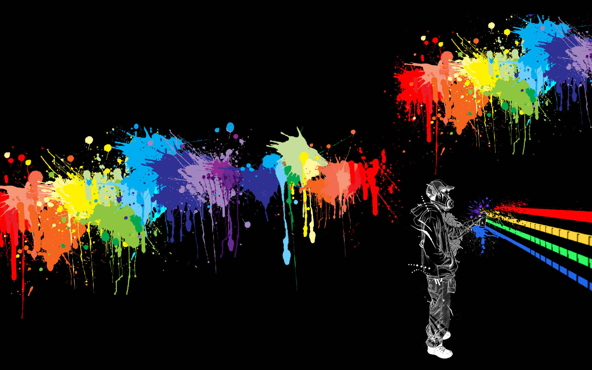 Paint splash, PC Wallpaper, 1920x1200 HD Desktop