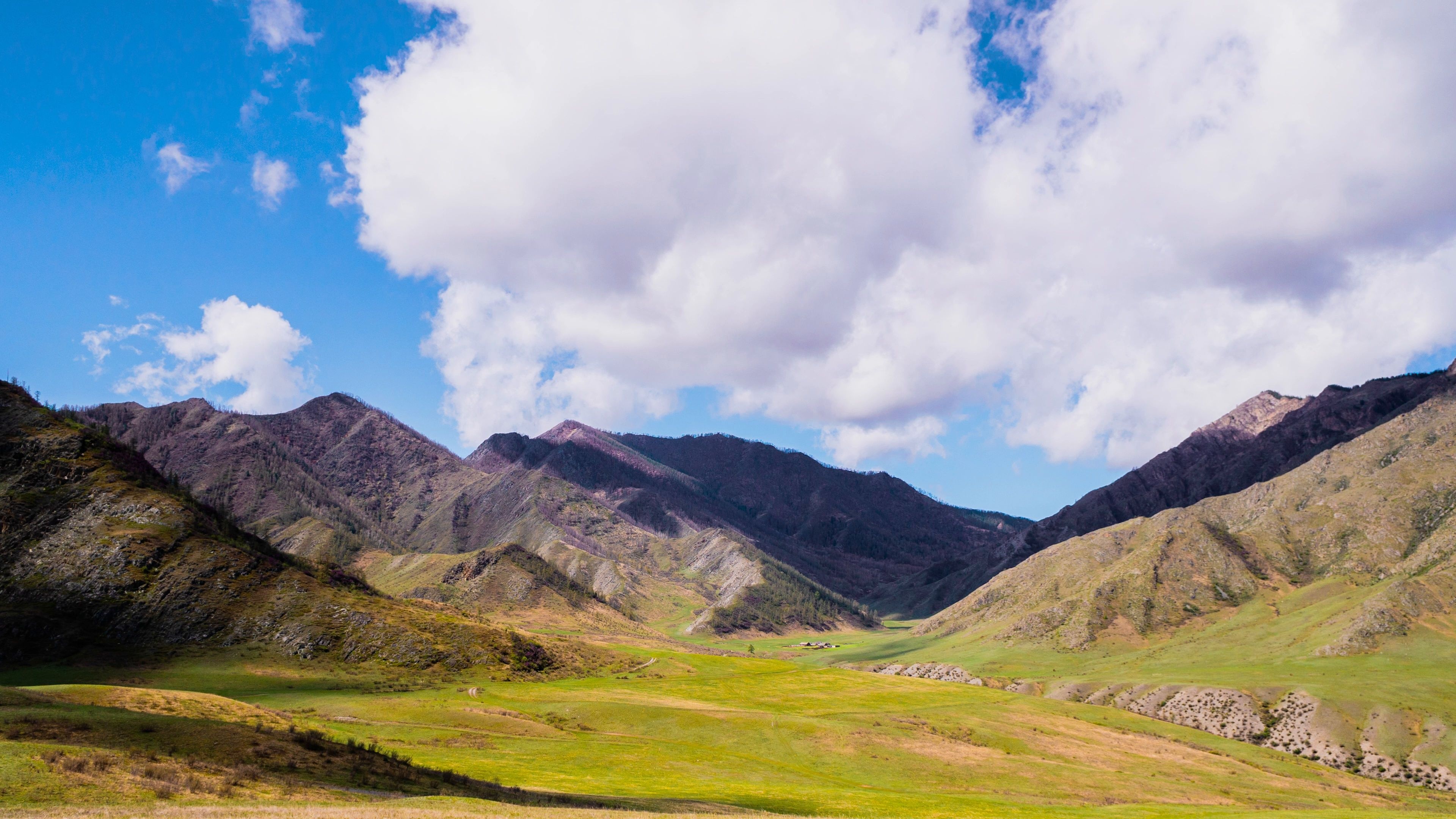 Altai Mountains timelapse, Valtron84 footage, Incredible landscape view, The Incredibles movie, 3840x2160 4K Desktop