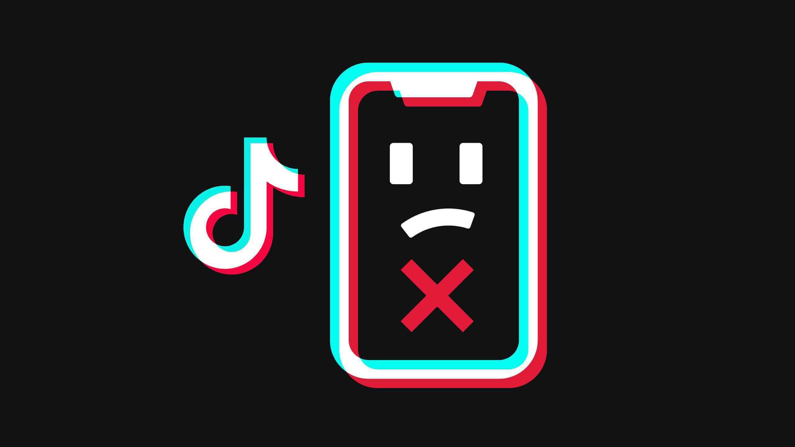 TikTok troubleshooting on iPhone, Technical support, App issues, Resolve problems, 2560x1440 HD Desktop