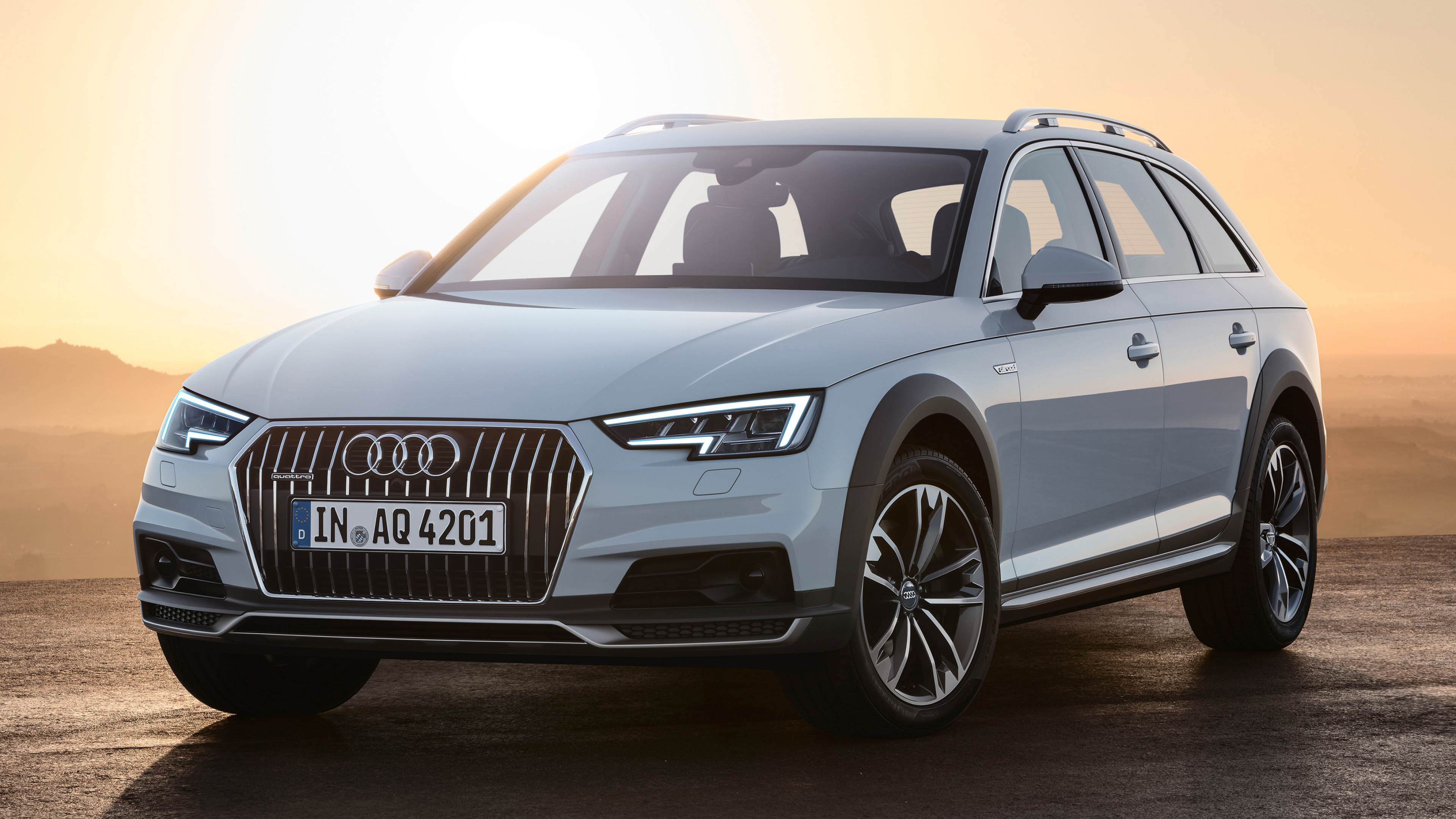 B9 Series, Audi A4 Allroad Wallpaper, 3840x2160 4K Desktop