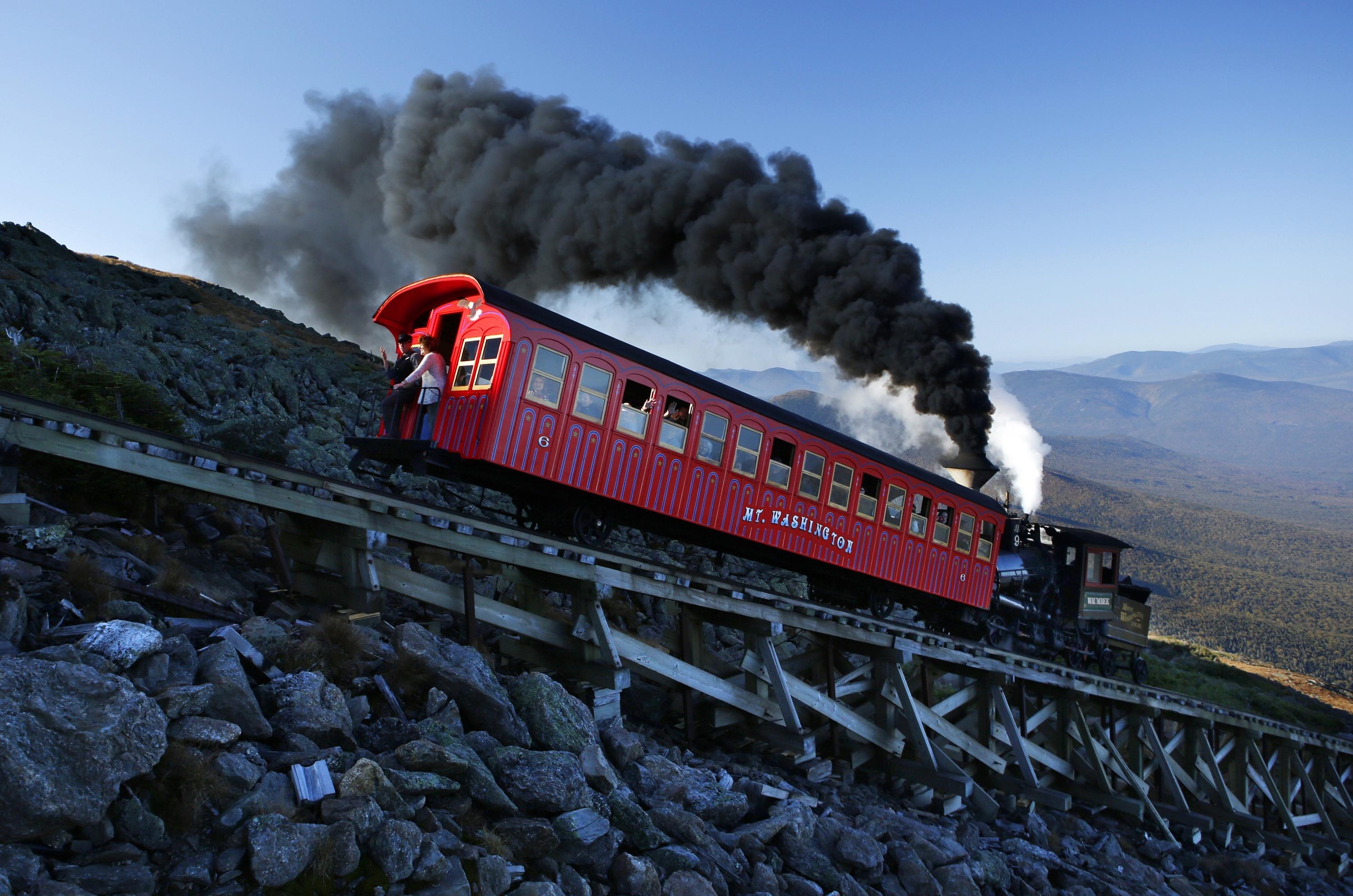 Mount Washington Cog Railway, Lodging proposal, Mount Washington, Historic landmark, 3000x1990 HD Desktop