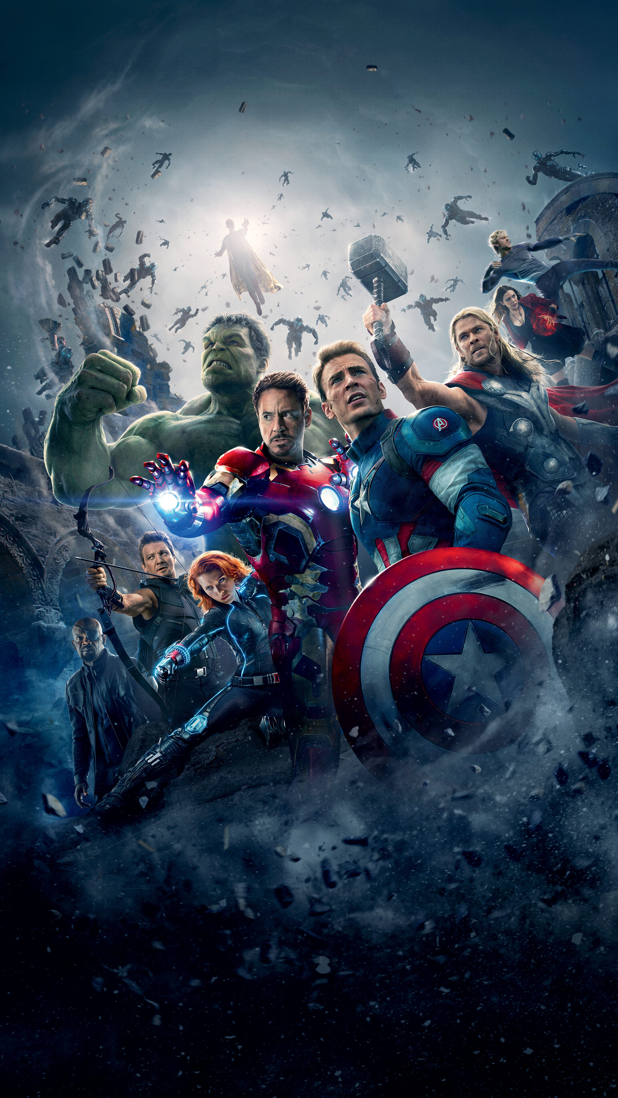 Avengers: Age of Ultron, Sony xperia x xz z5, 2160x3840 4K Phone