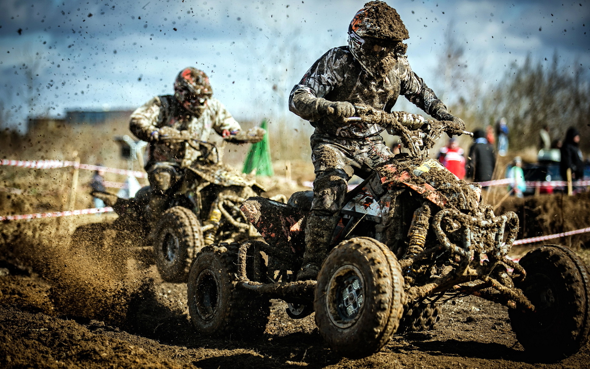 Mud Racing, ATV Wallpaper, 1920x1200 HD Desktop