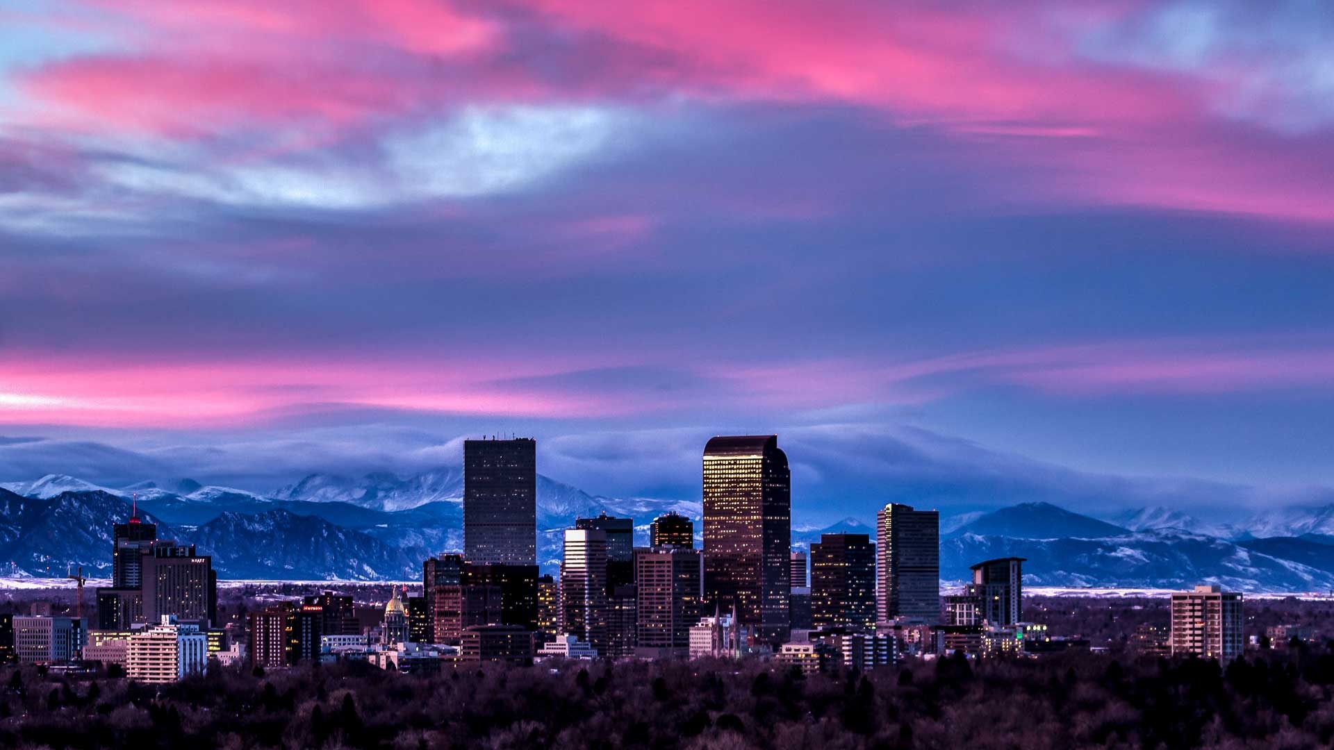 Denver travels, Outdoor advertising, Billboards in Denver, CO, 1920x1080 Full HD Desktop