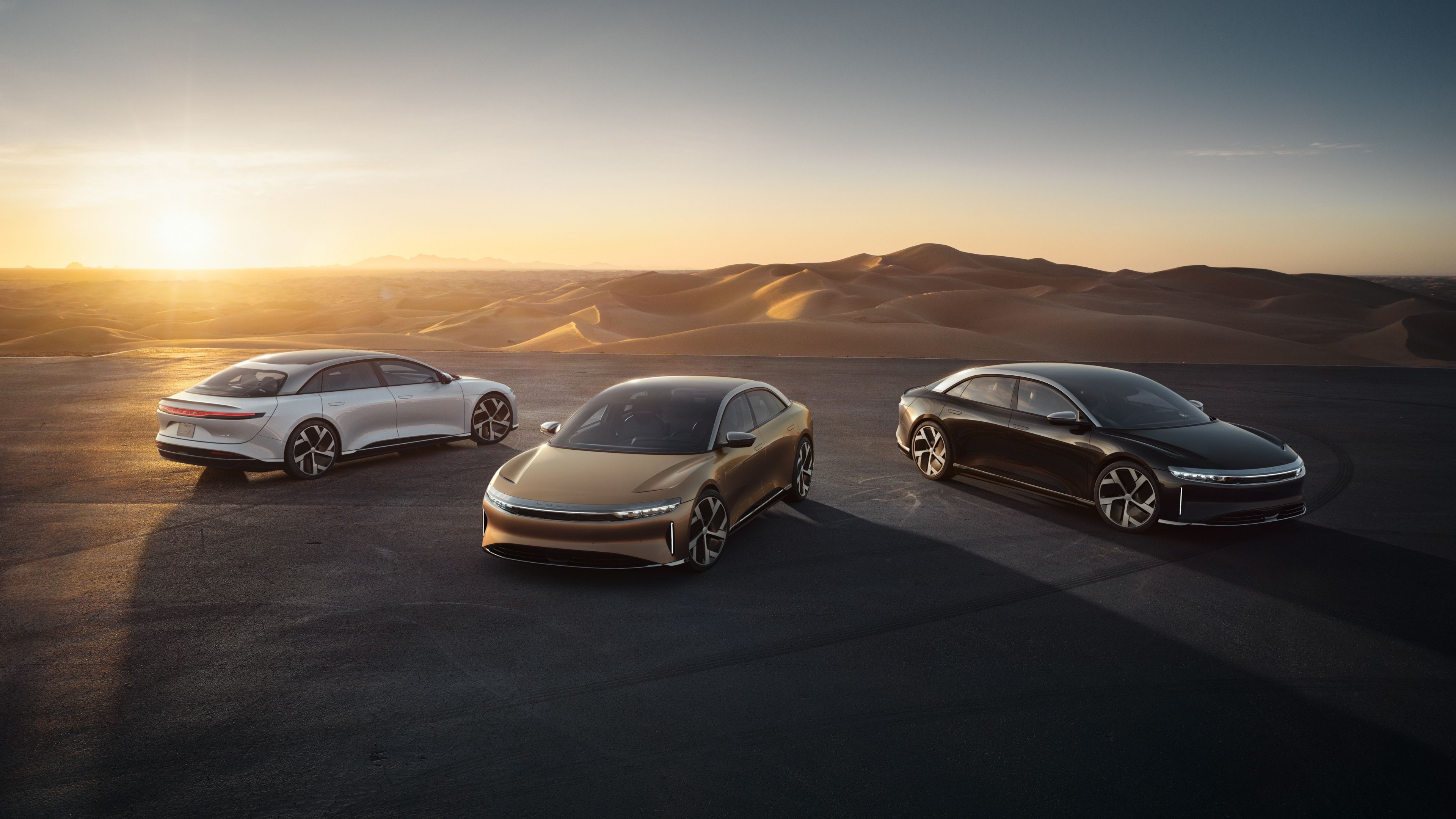 Air 2021 Trio, Lucid Motors Wallpaper, 3840x2160 4K Desktop