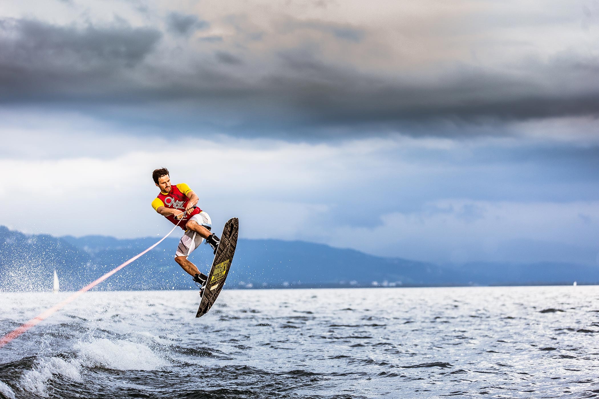 Lake Constance, Wakeboarding Wallpaper, 2100x1400 HD Desktop