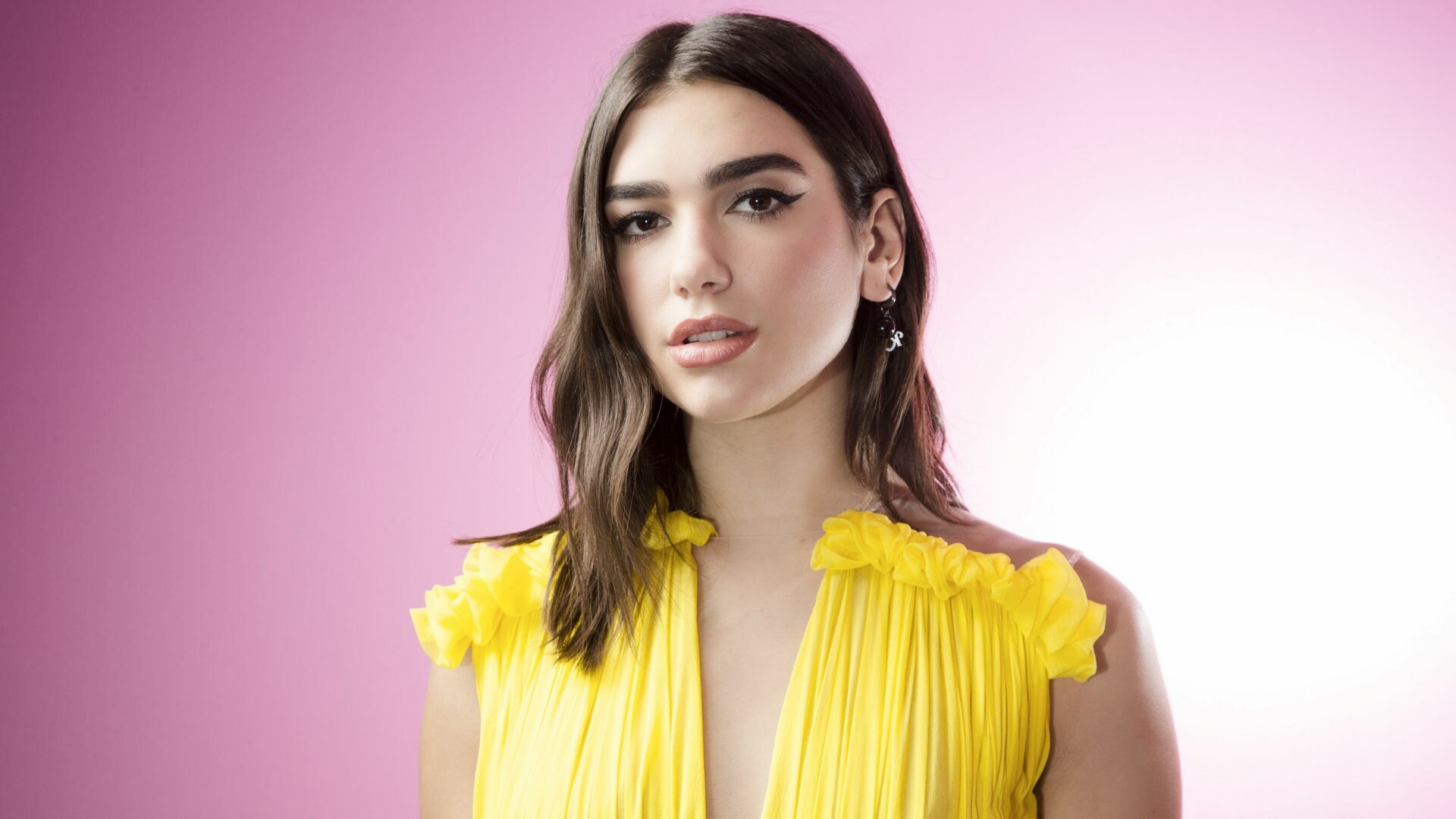 Dua Lipa, Brunette, Pretty, Wallpaper, 1920x1080 Full HD Desktop