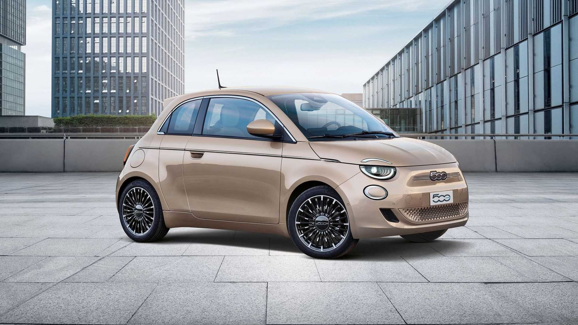 Fiat 500E, Interior photos, Electric car, 1920x1080 Full HD Desktop