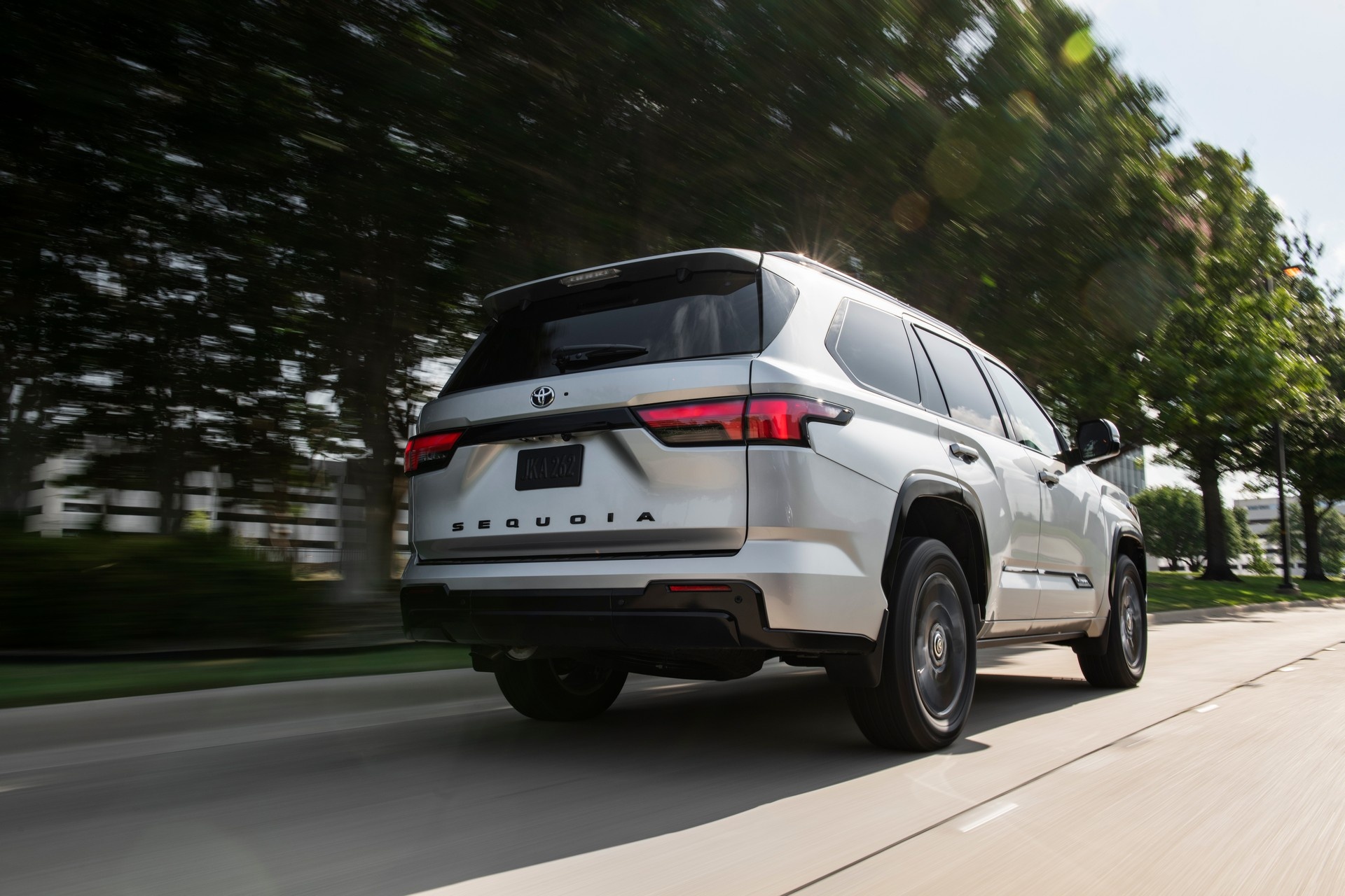 Back View, Toyota Sequoia Wallpaper, 1920x1280 HD Desktop