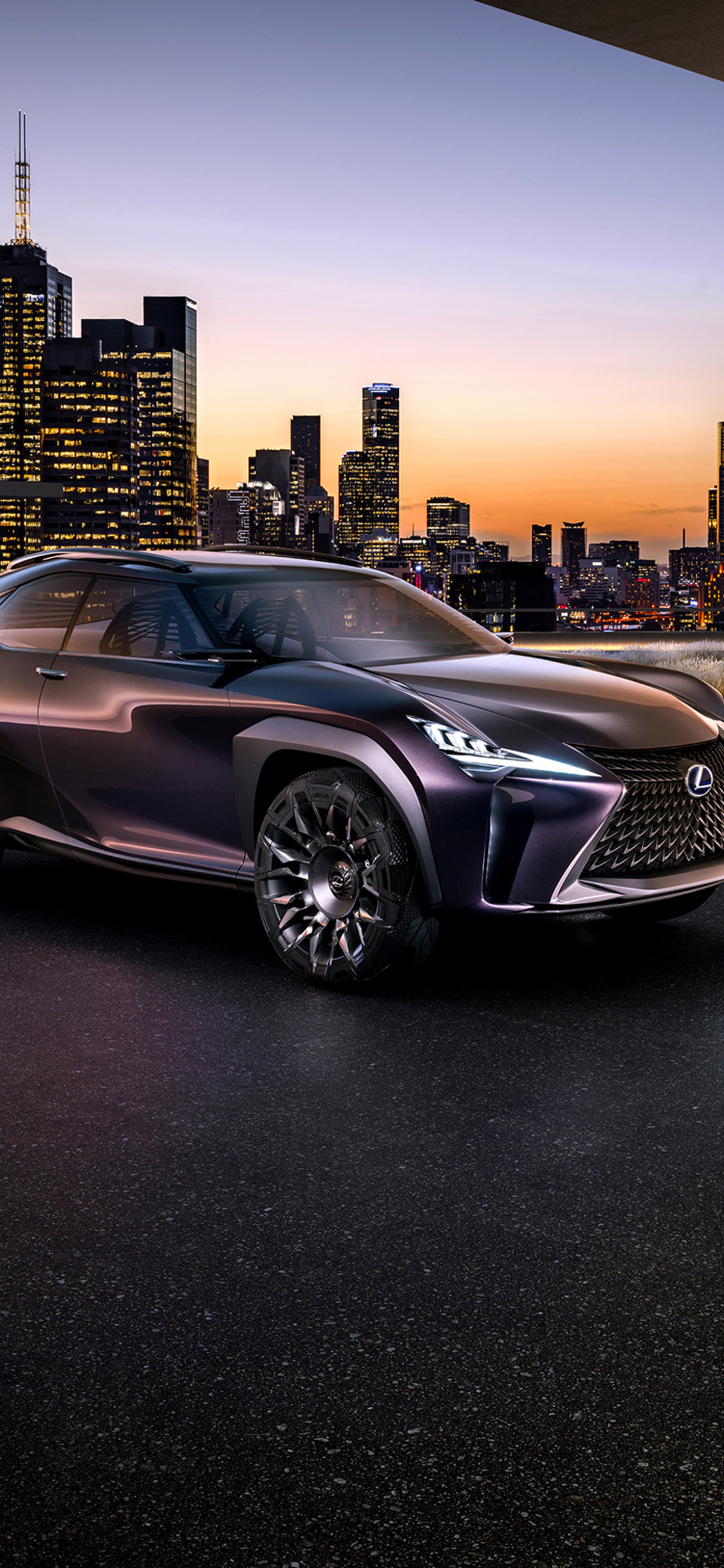 Lexus UX auto, Lexus UX concept, iPhone XS wallpaper, Cutting-edge technology, 1130x2440 HD Phone