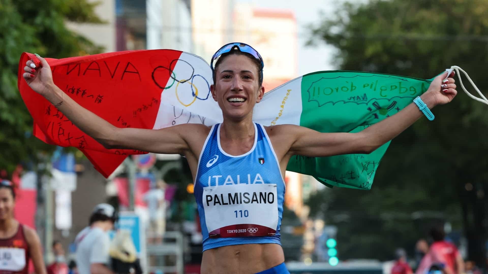 Antonella Palmisano, Decisive victory, 20km race walk, 1920x1080 Full HD Desktop