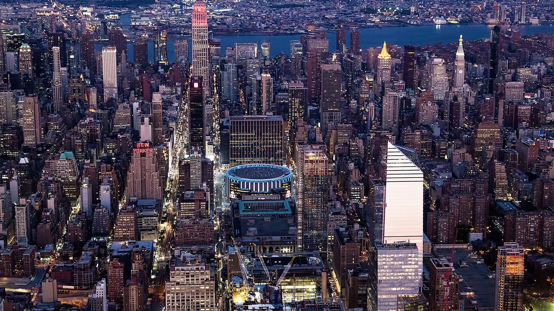 Midtown Manhattan, Madison Square Garden Wallpaper, 1920x1080 Full HD Desktop