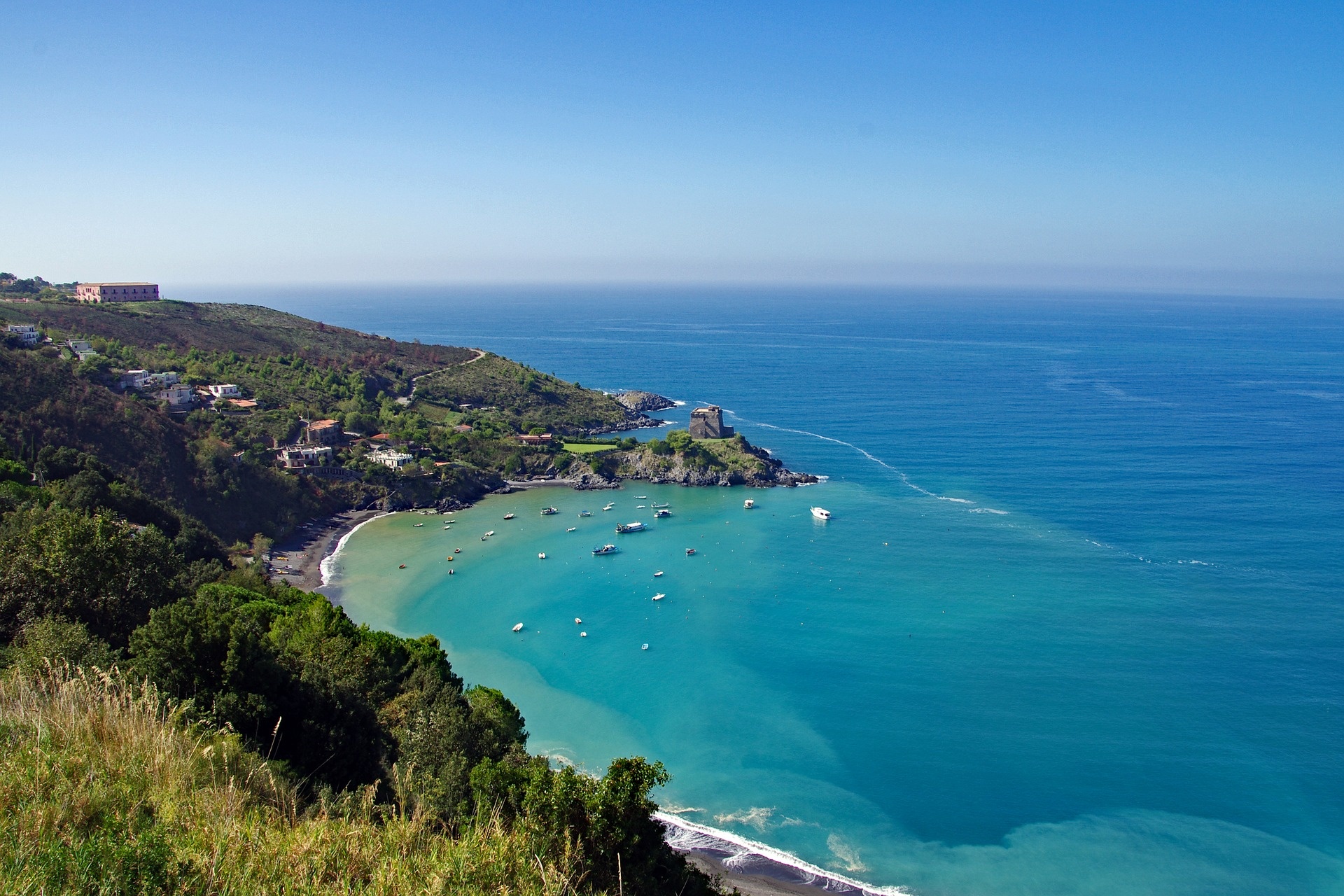 Calabria, Camping, Italy, Basilicata, 1920x1280 HD Desktop