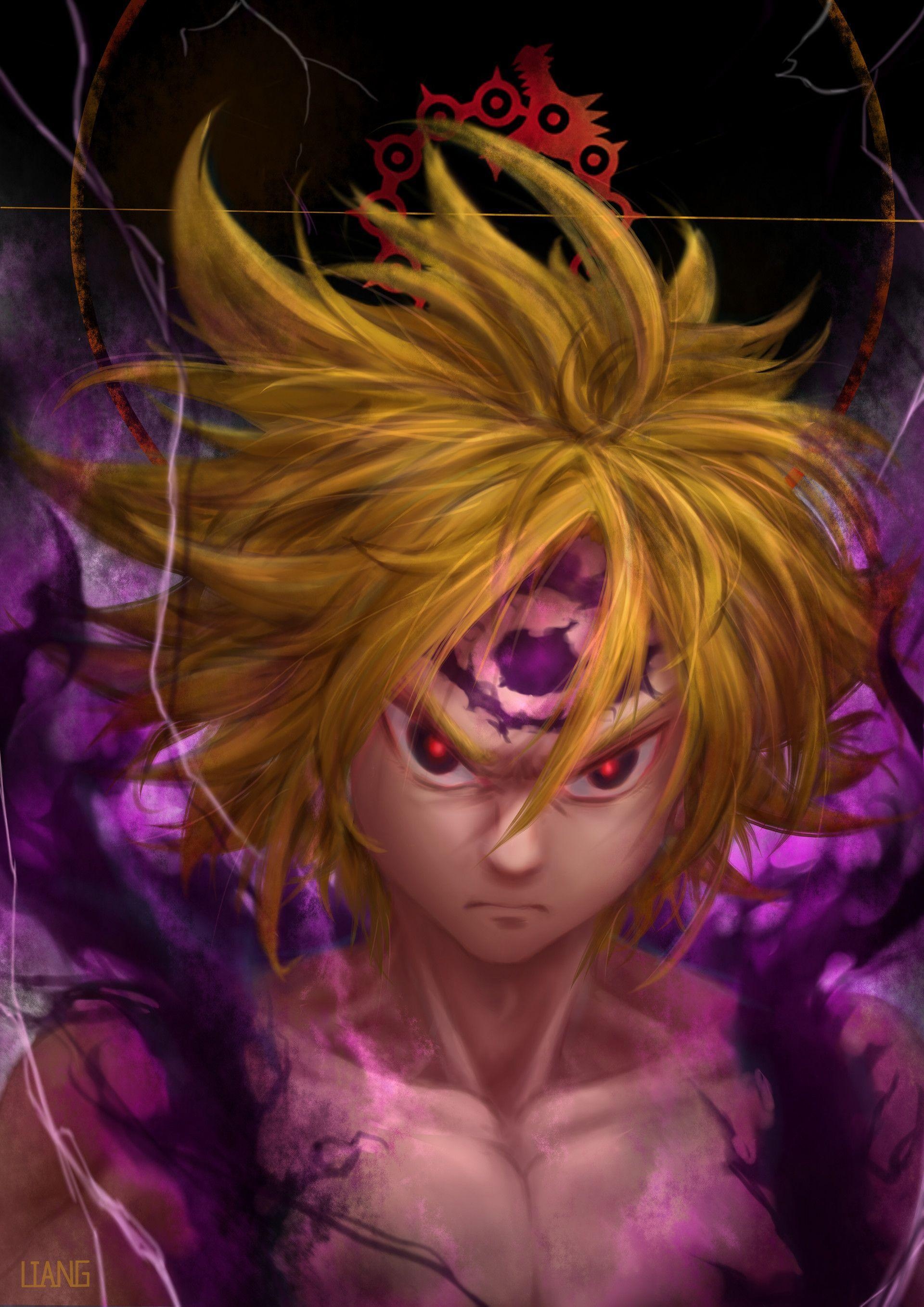 Meliodas, Demon king wallpapers, Beautiful images, 1920x2720 HD Phone