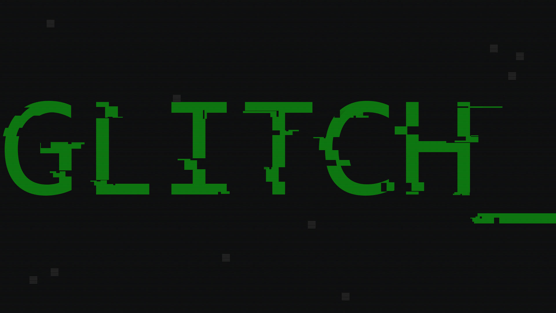 Glitch wallpaper pack, Unique designs, Distorted visuals, Digital art compilation, 1920x1080 Full HD Desktop