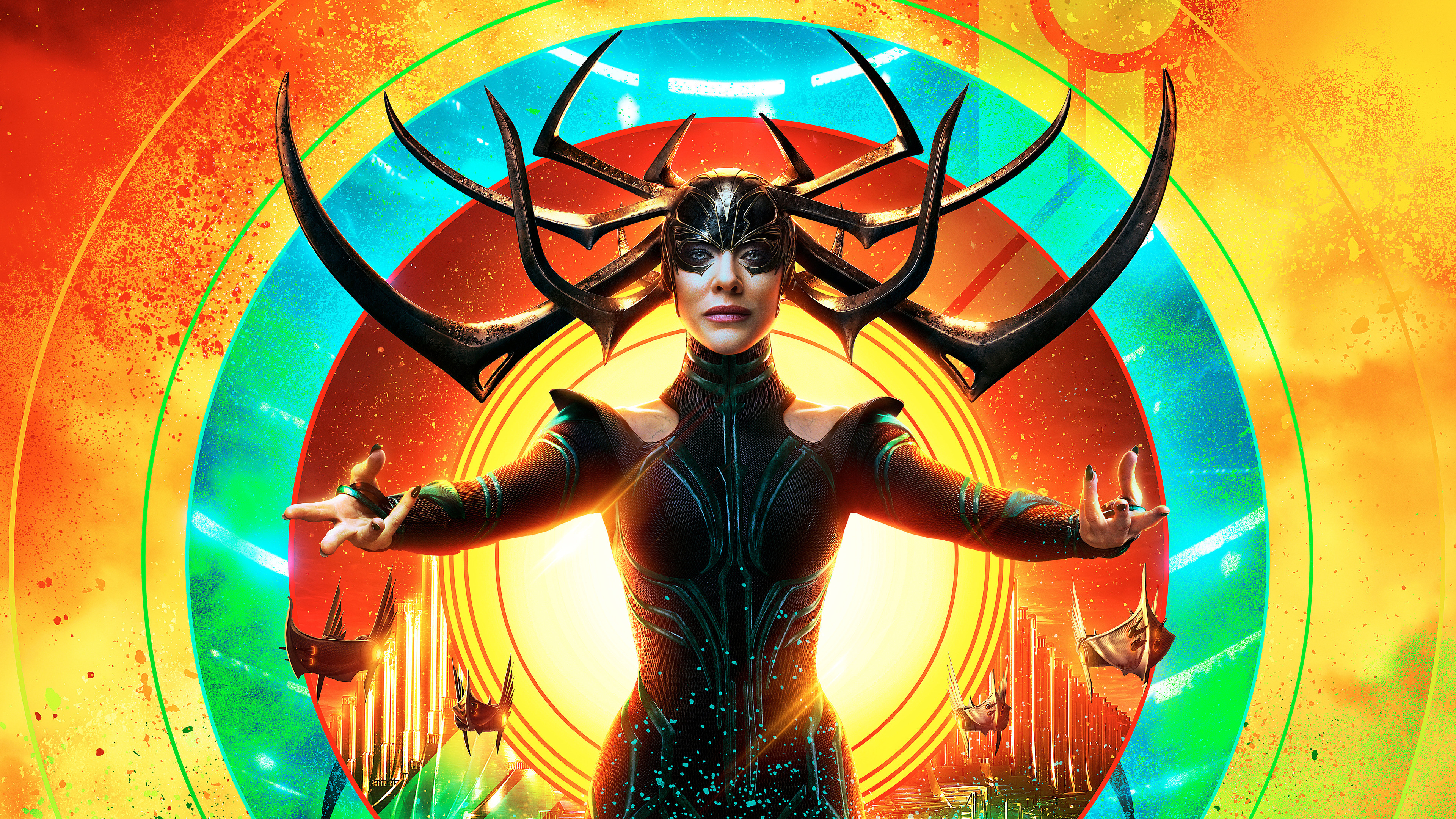 Thor: Ragnarok, Cate Blanchett Wallpaper, 3840x2160 4K Desktop