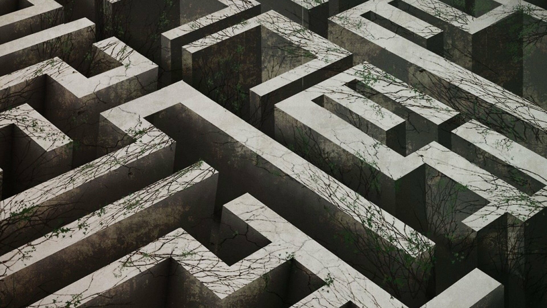 Maze wonders, Labyrinthine beauty, Captivating mazes, Artistic maze illustrations, 1920x1080 Full HD Desktop