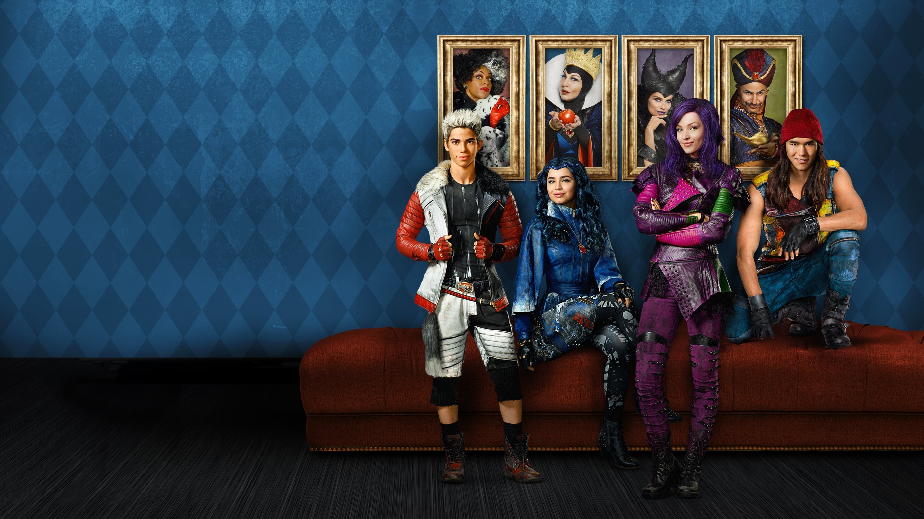 Mal and Evie, Descendants 2015, Movie backdrops, Teen adventure, 3840x2160 4K Desktop