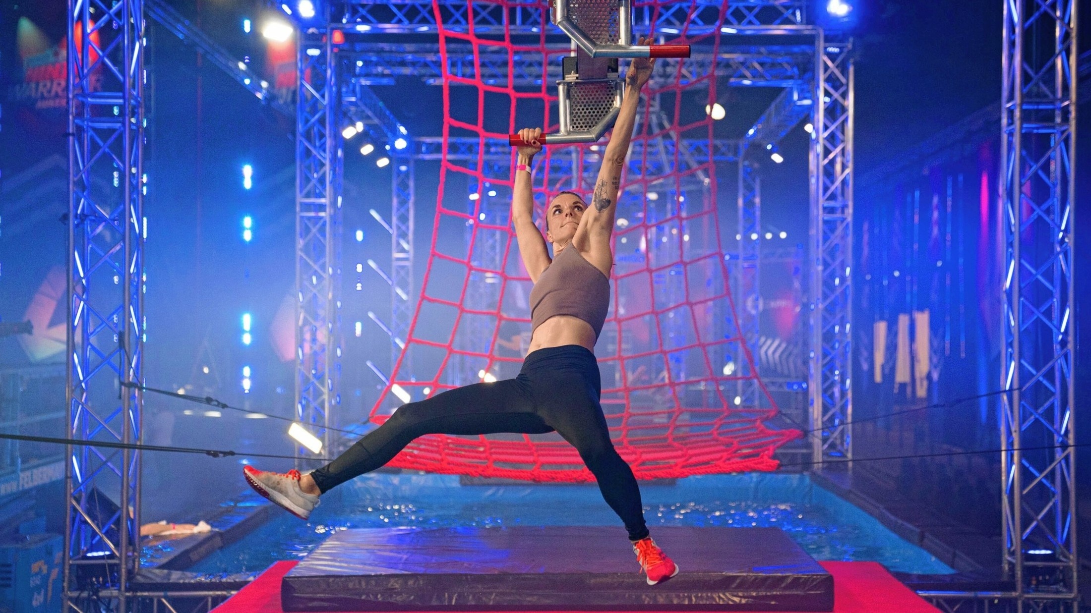 American Ninja Warrior, TV show, Krone test, TV parcours, 2200x1240 HD Desktop