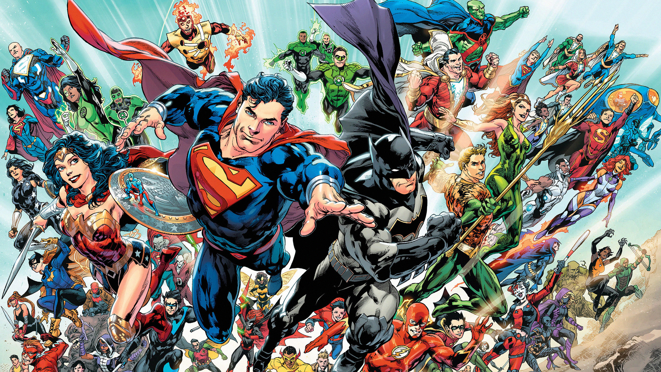 Freddy Freeman DC Comics, Stunning wallpapers, Captivating art, Superhero mythology, 2560x1440 HD Desktop