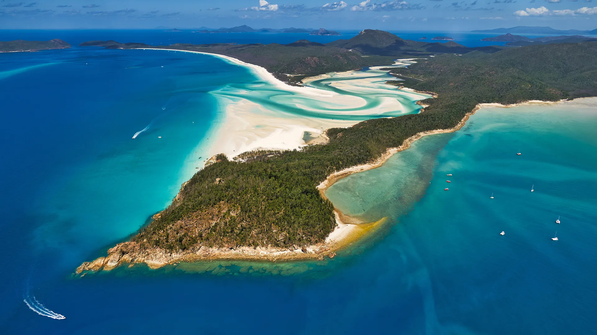 Whitsunday Islands, Crown jewels, Great Barrier Reef, 1920x1080 Full HD Desktop