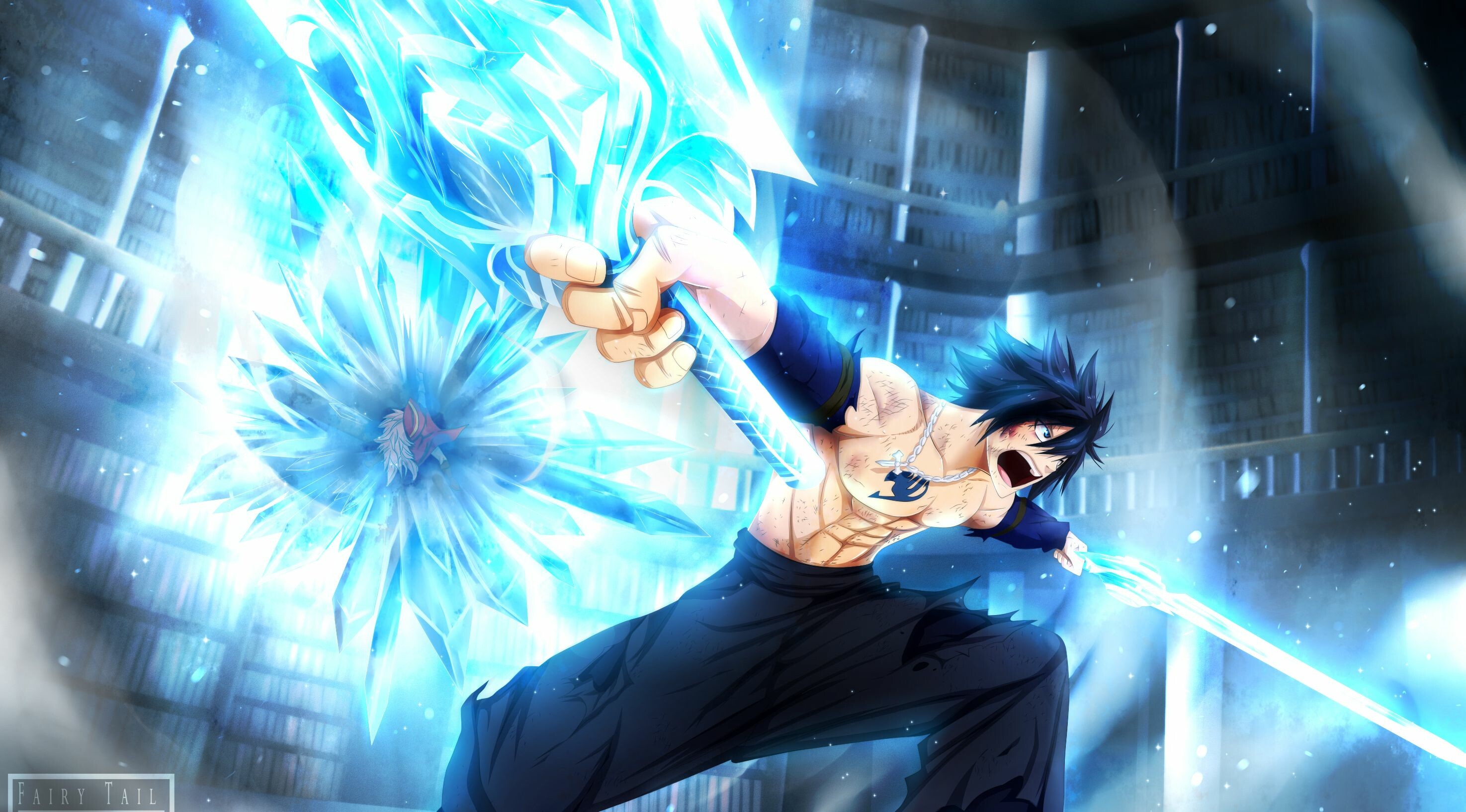 Gray Fullbuster wallpapers, 4K HD, 2950x1640 HD Desktop