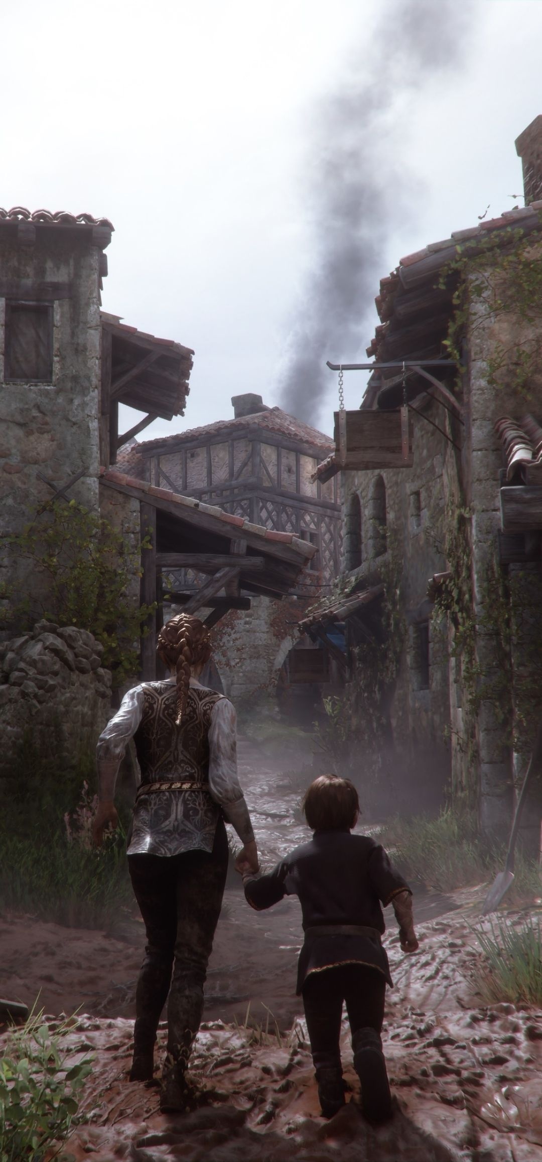 Plague Tale: Requiem, High-quality wallpapers, Atmospheric backgrounds, Game visuals, 1080x2320 HD Phone