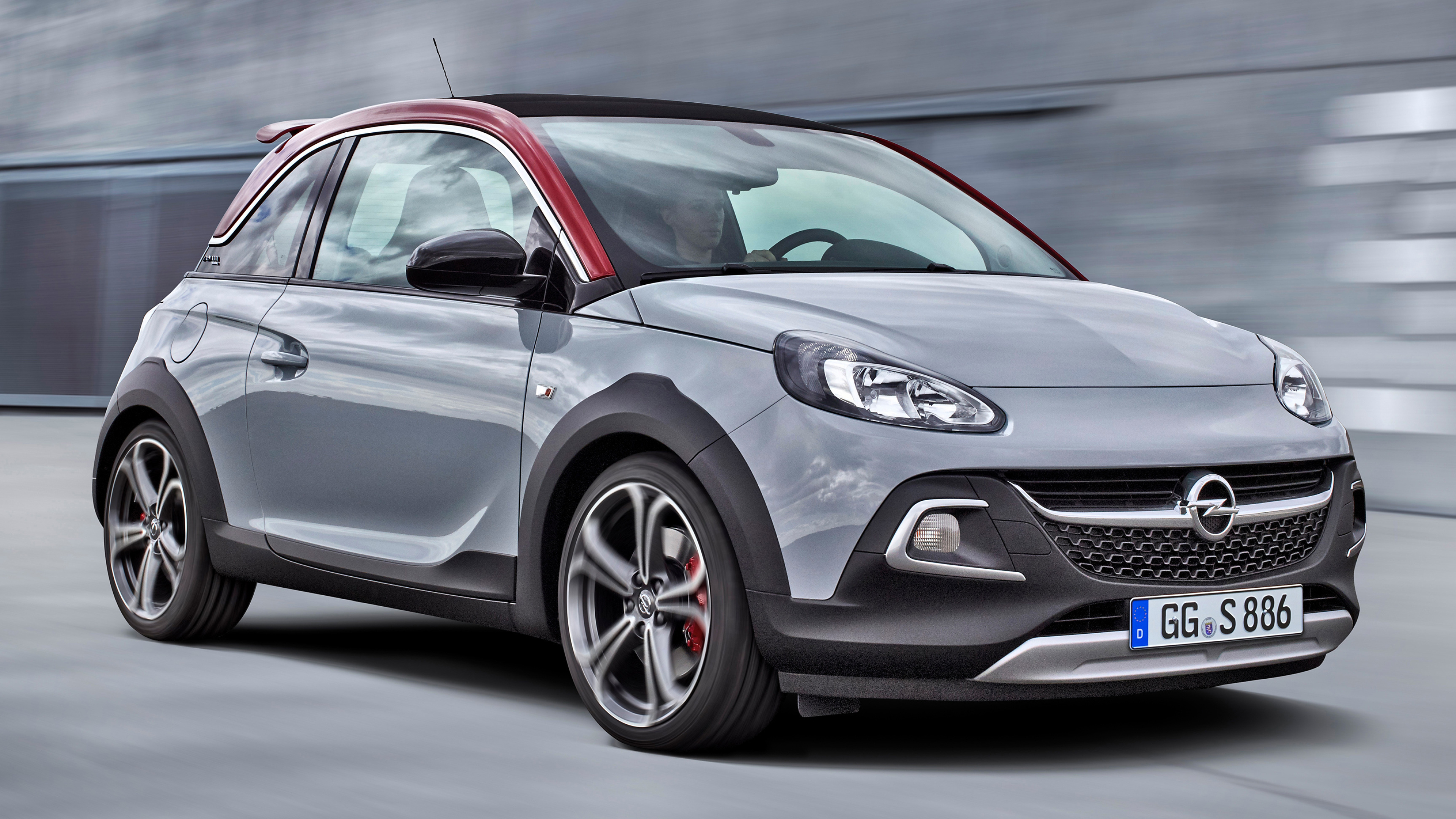 Opel Adam, Compact car, 4K Ultra HD, Desktop wallpapers, 3840x2160 4K Desktop