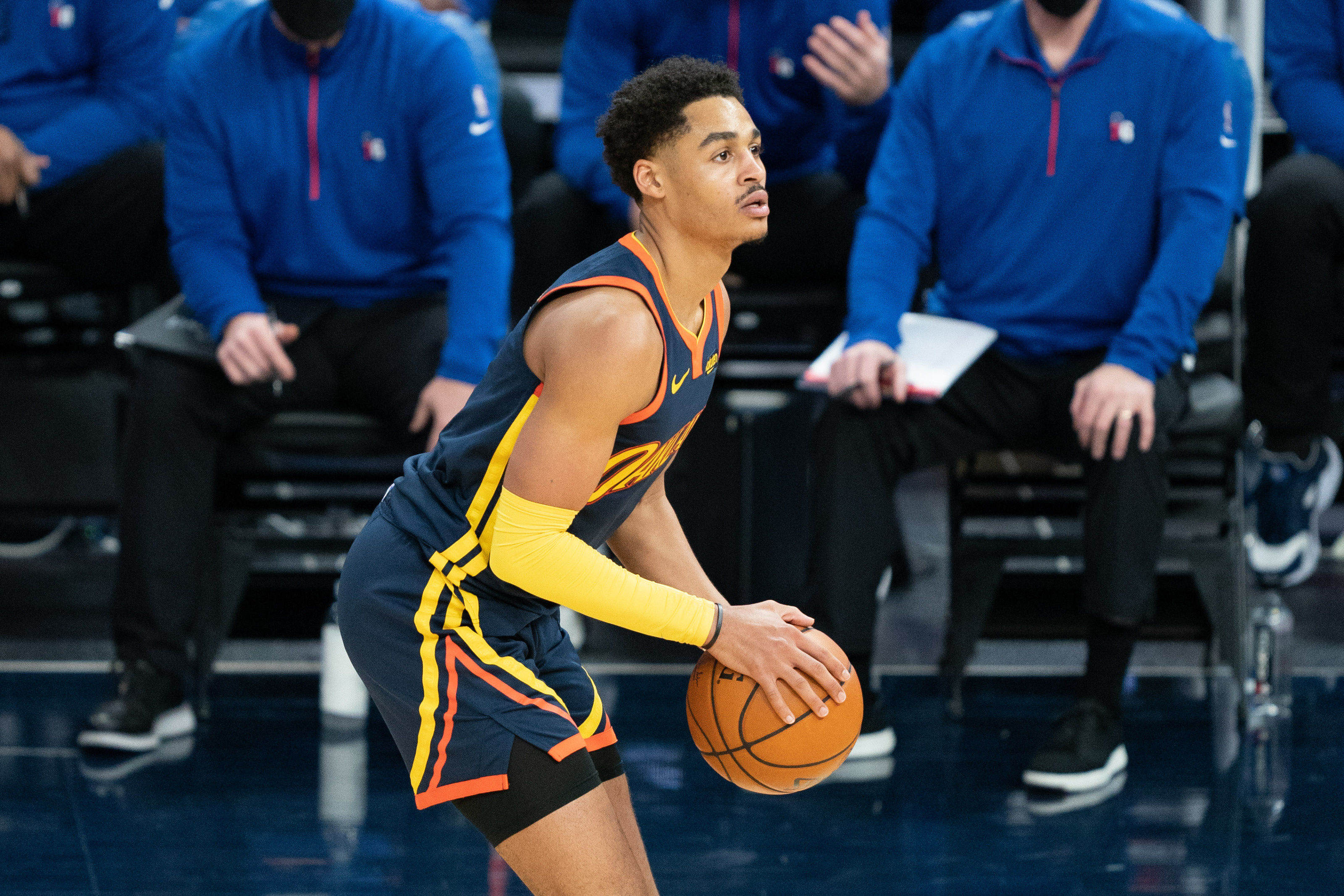 Warriors' permanent starting two, Jordan Poole's fit, Logical choice, Golden State Warriors, 3200x2140 HD Desktop