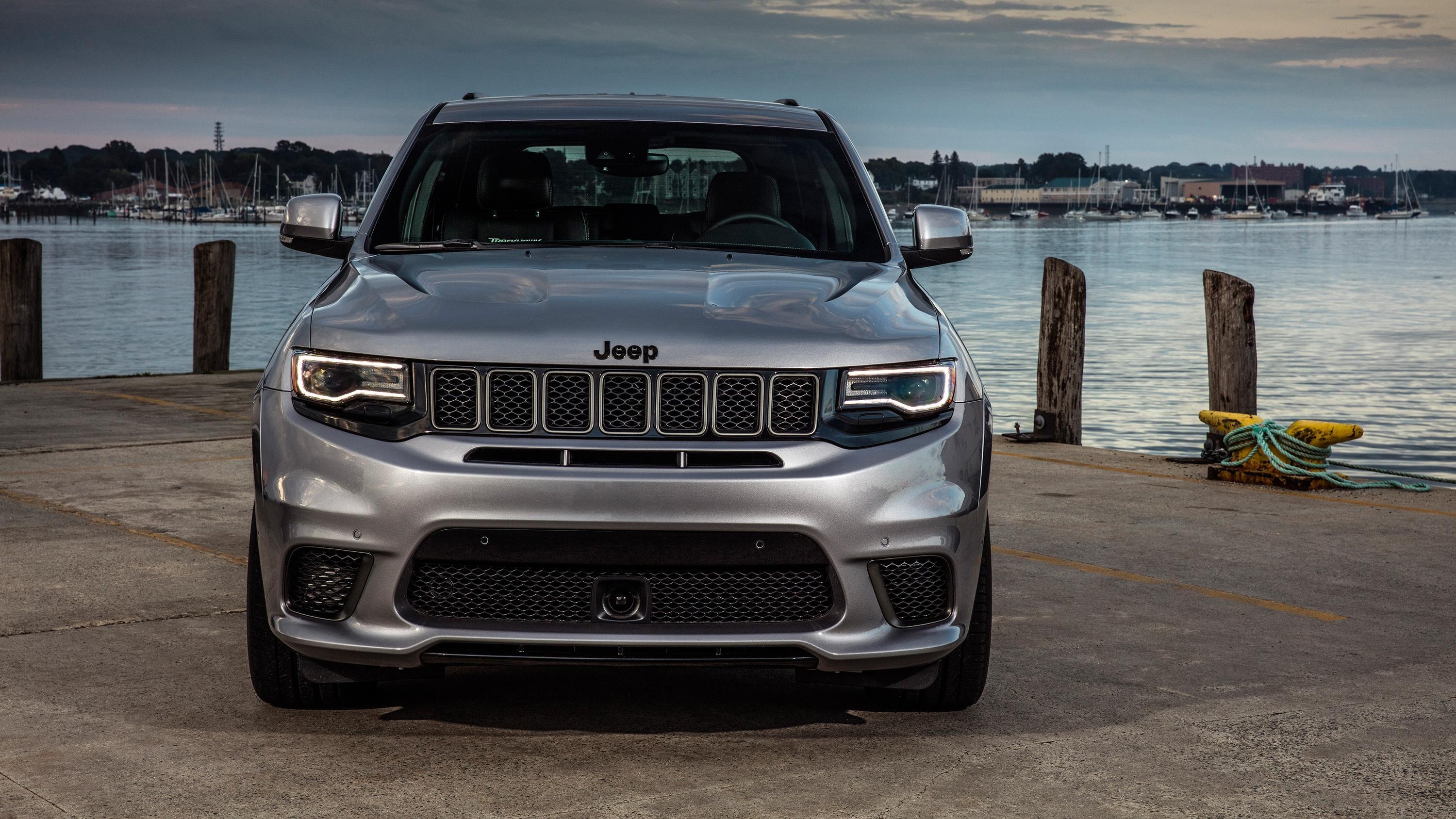 Jeep Cherokee, Grand Cherokee Trackhawk, wallpapers, 3000x1690 HD Desktop