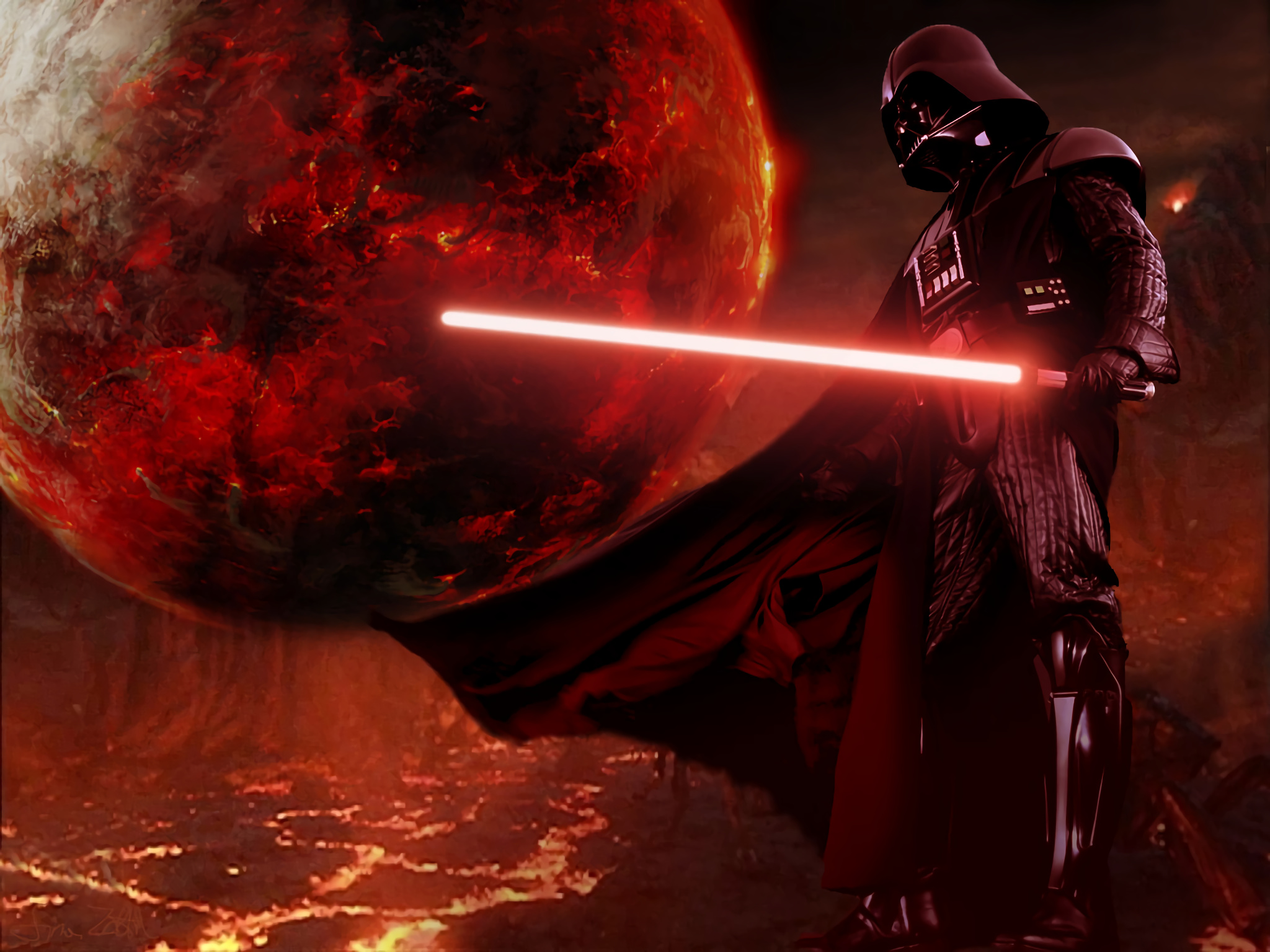 Mustafar, Sith Wallpaper, 2050x1540 HD Desktop