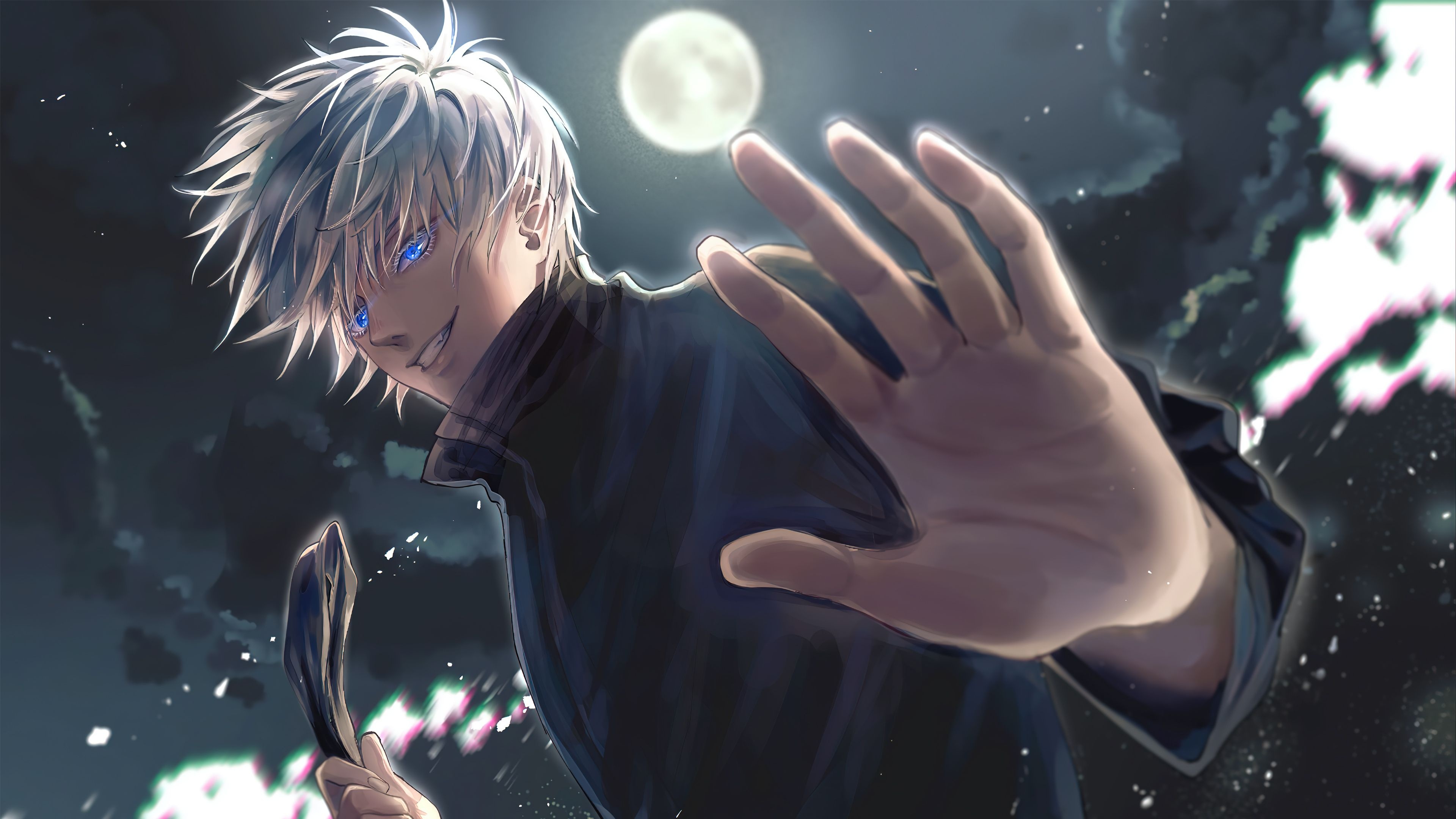 Gothic Anime, Gothic anime guy, Dark male characters, Intense art, 3840x2160 4K Desktop