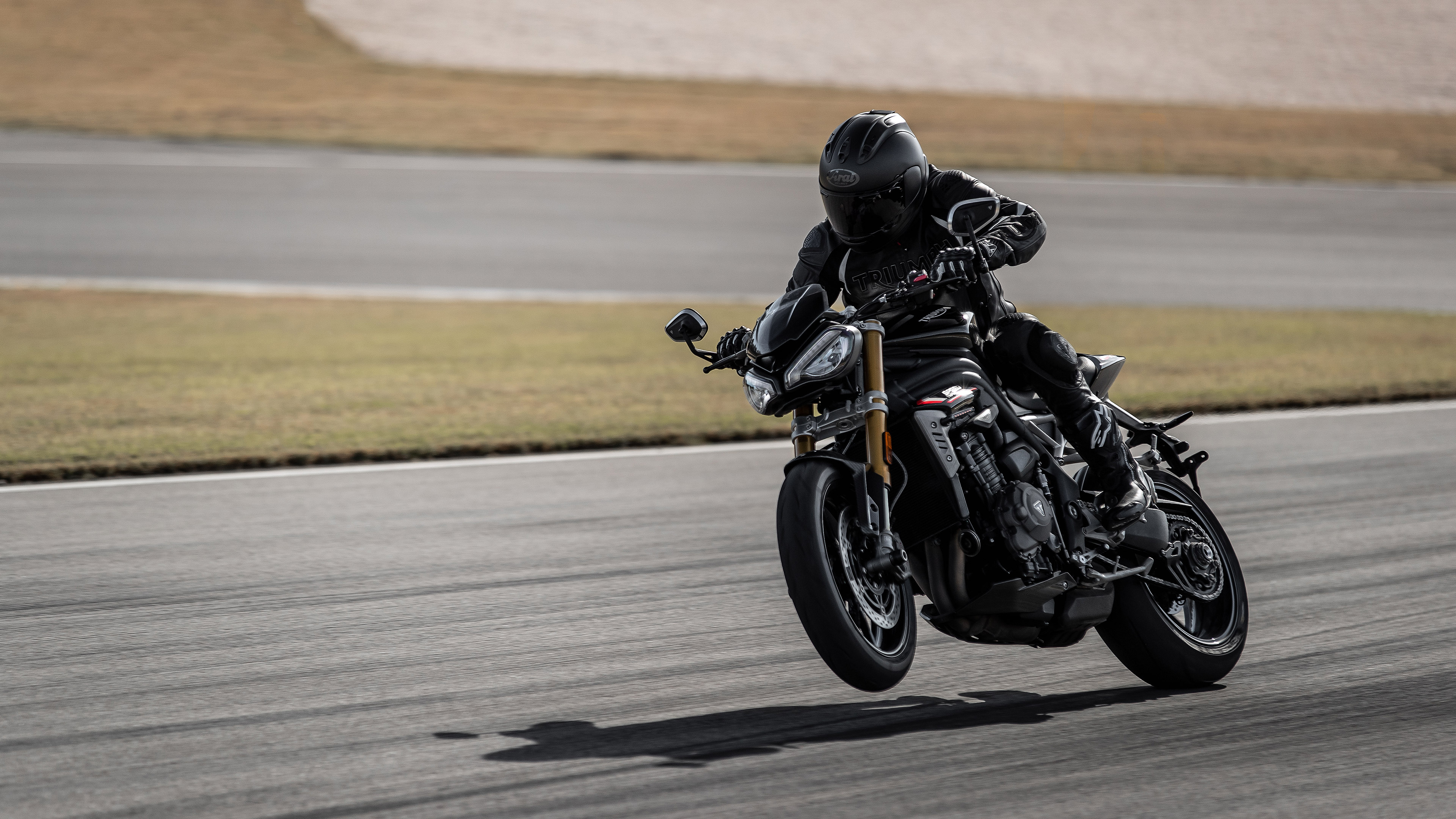 Triumph Street Triple RS, Speedy performance, 2021 model, Sleek design, 3840x2160 4K Desktop