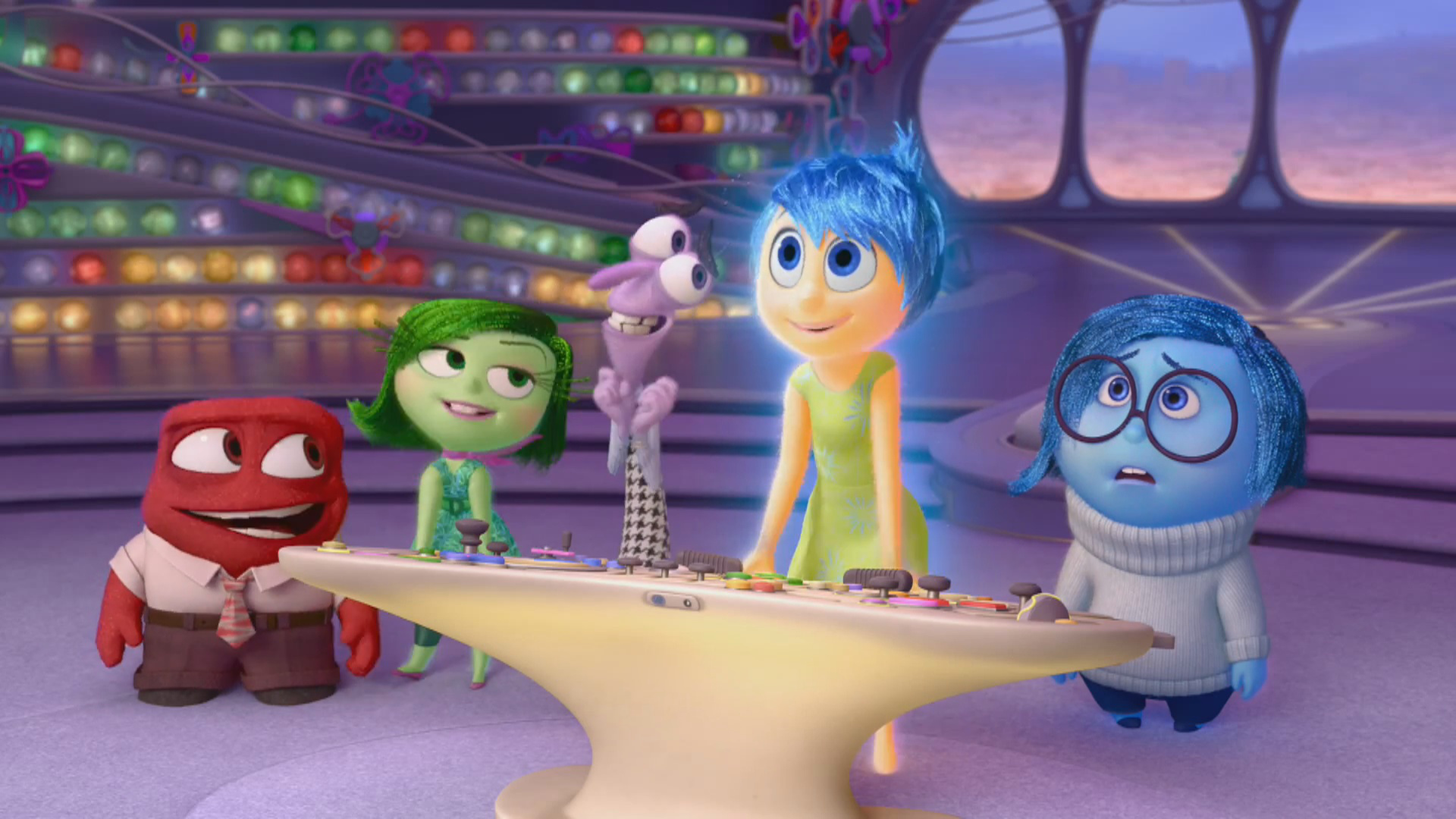 Inside Out, Emotions, Wallpaper Resolution, Movie, 1920x1080 Full HD Desktop