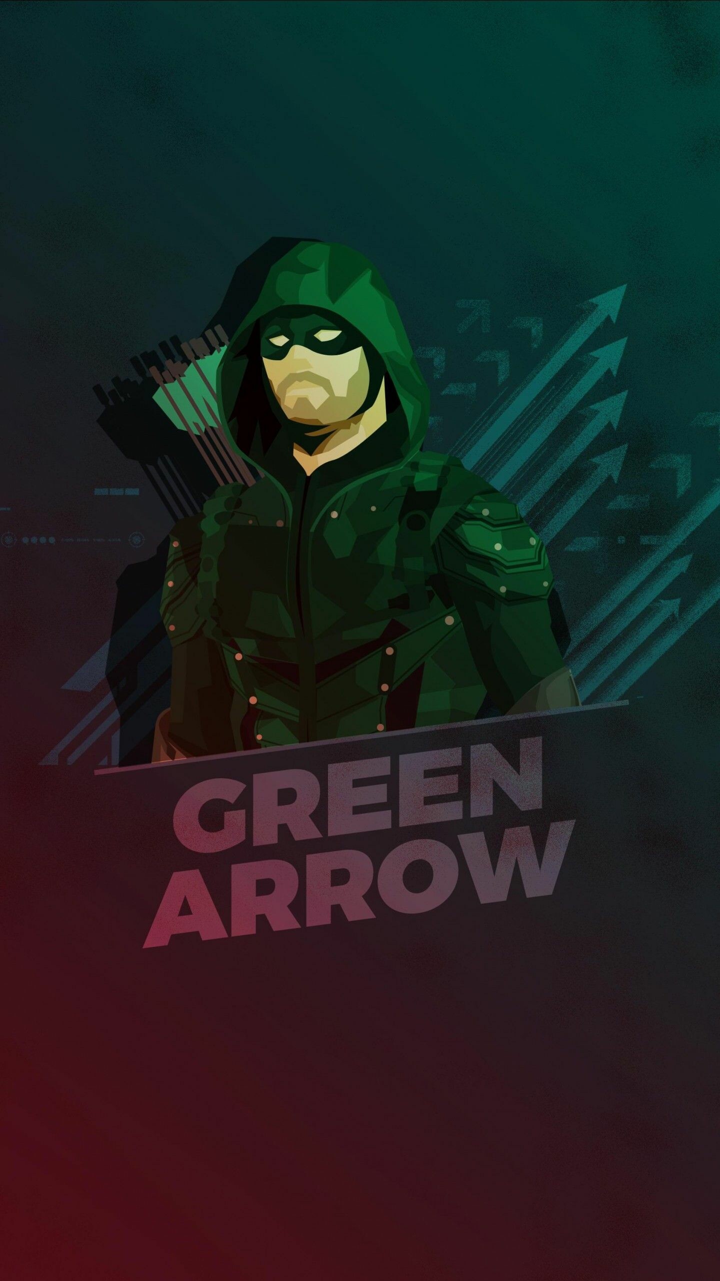 Green Arrow, Top-rated iPhone wallpapers, Archer hero, High-quality backgrounds, 1440x2560 HD Phone