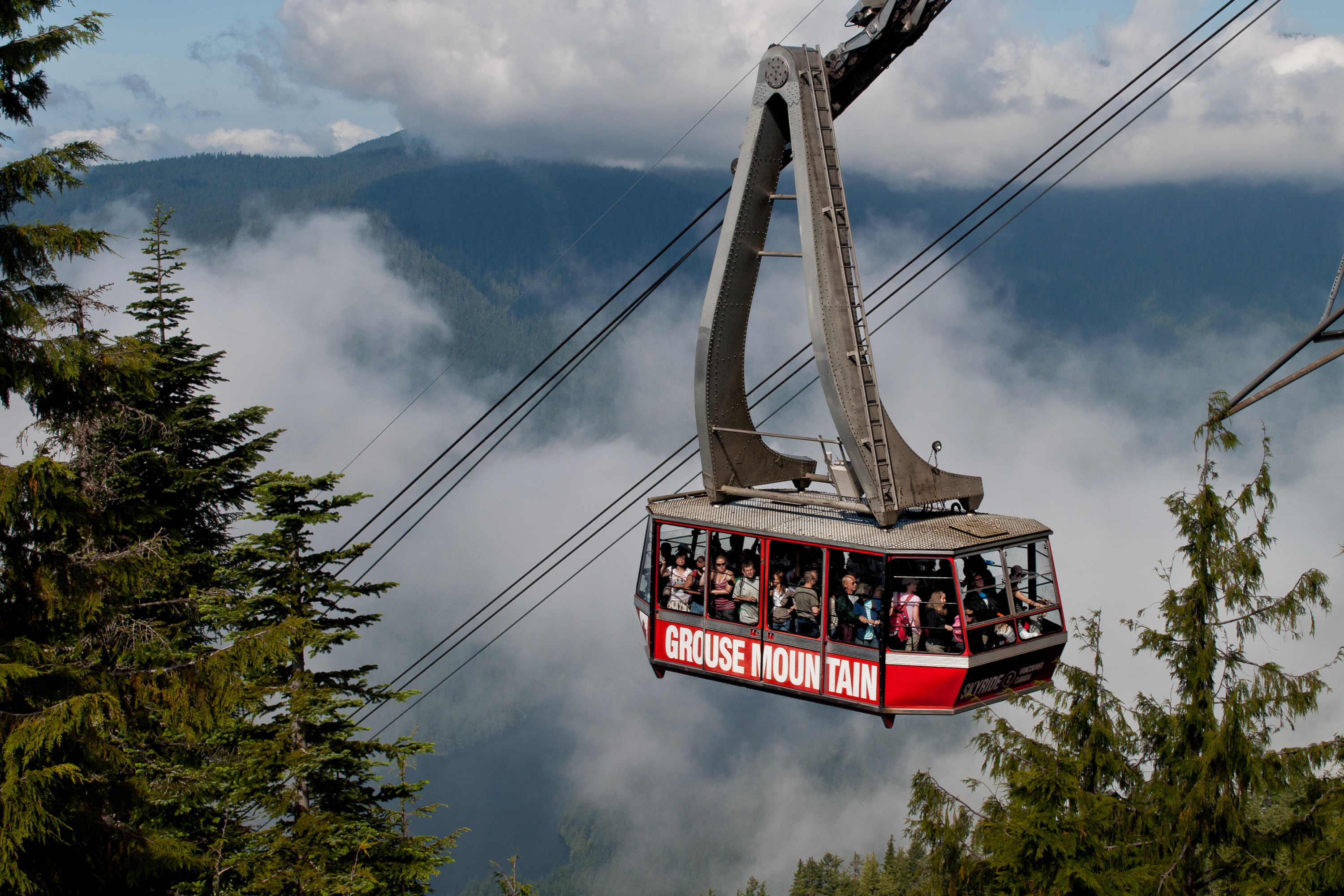 Aerial Tramway, Cable car, Stock photos, 3000x2010 HD Desktop