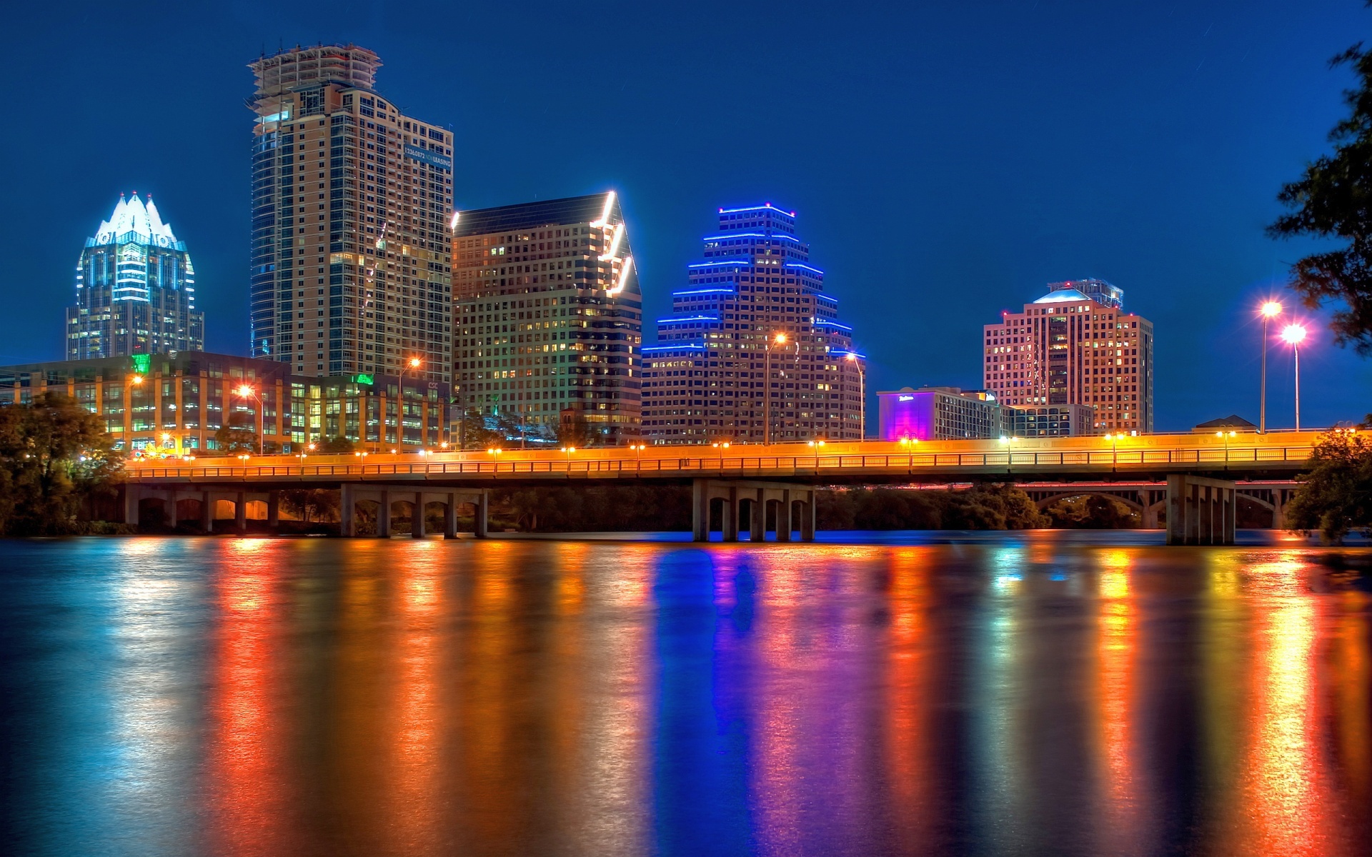 Austin Skyline, Travels, Texas wallpaper, Mac book, 1920x1200 HD Desktop