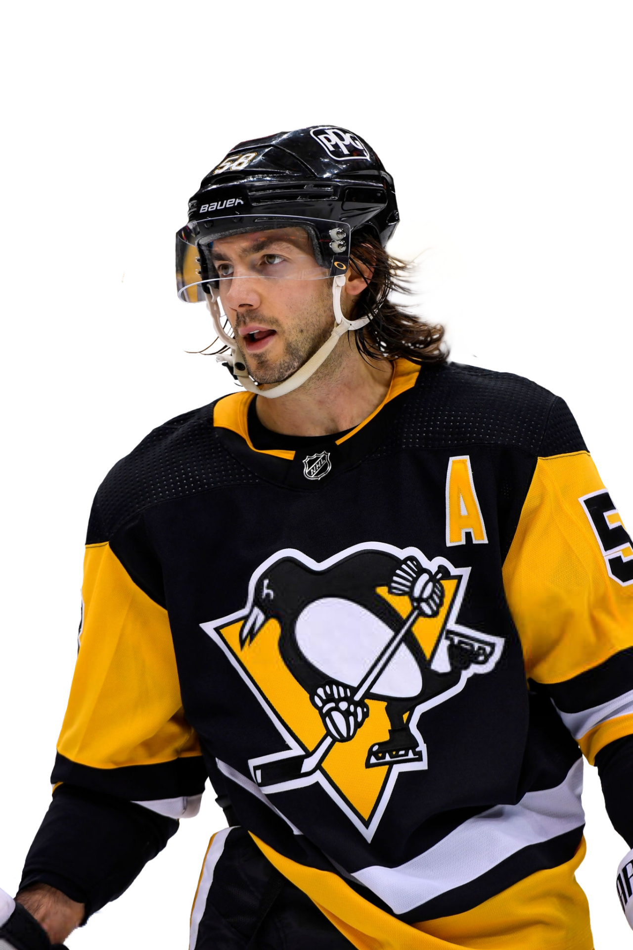 Kris Letang, Artistic hockey, Transparent pictures, Sports creativity, 1280x1920 HD Phone