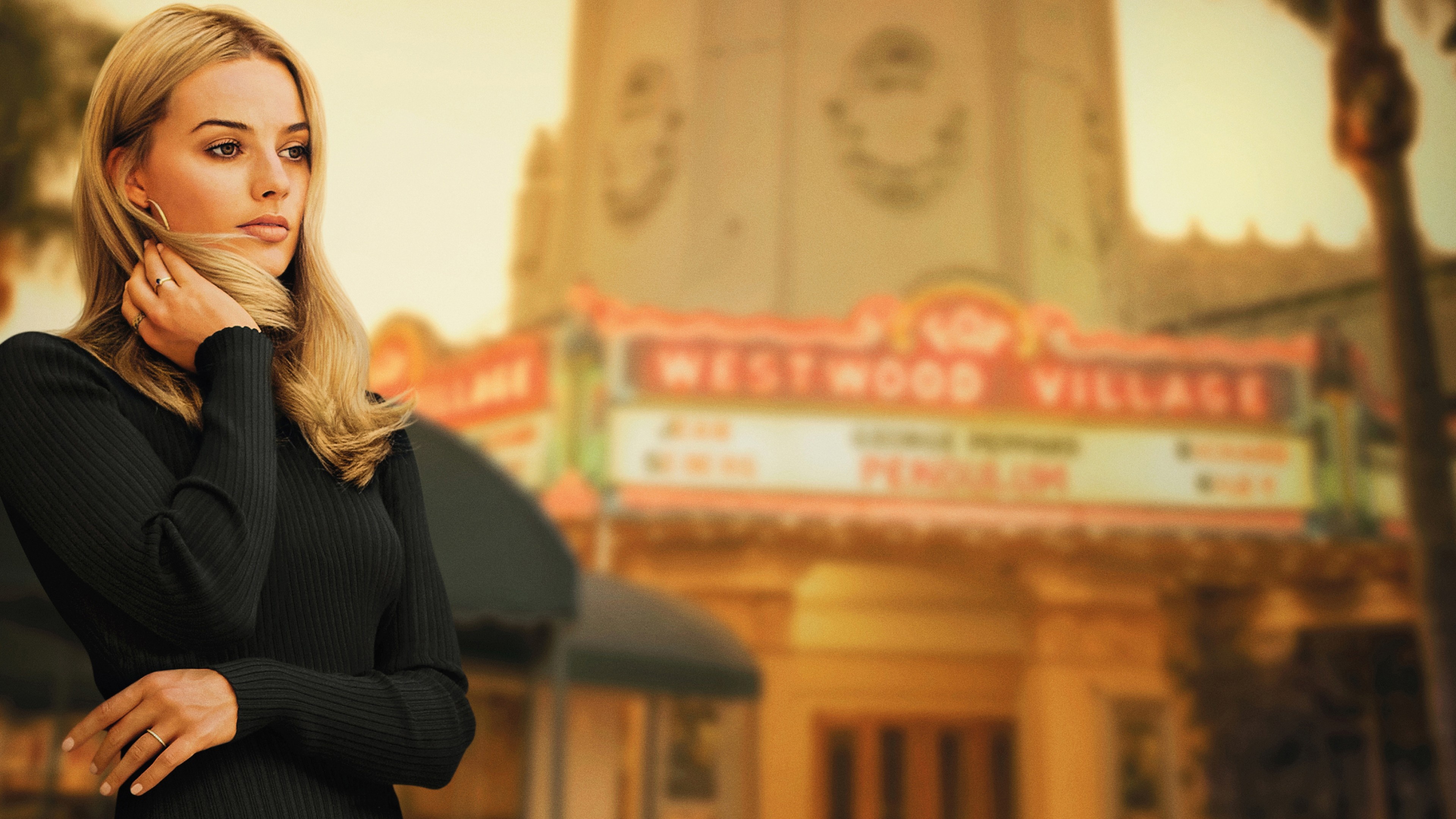 Once Upon a Time in Hollywood, Margot Robbie Wallpaper, 3840x2160 4K Desktop