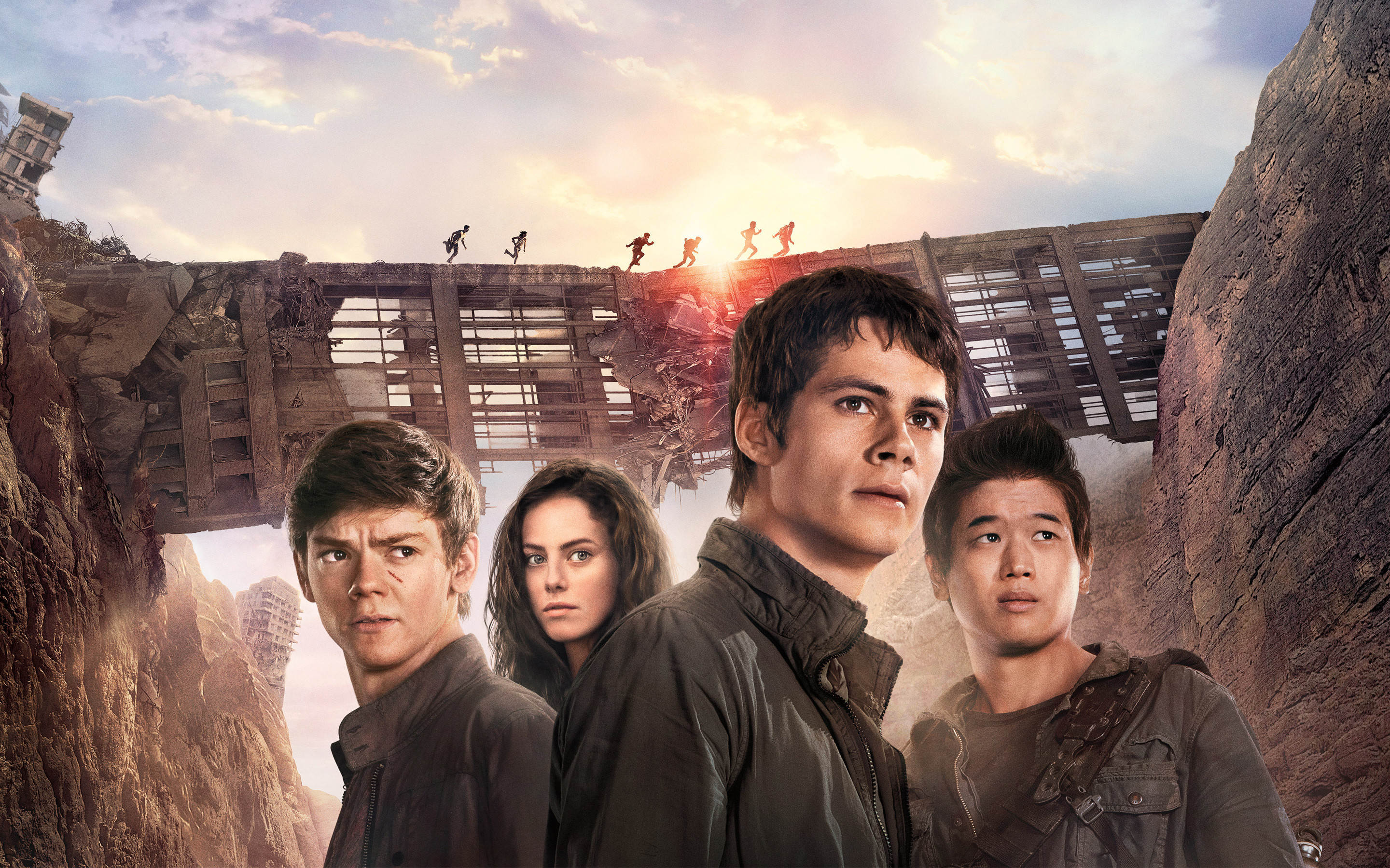 The Maze Runner, Movie franchise, Thrilling action, Mysterious plot, 2880x1800 HD Desktop