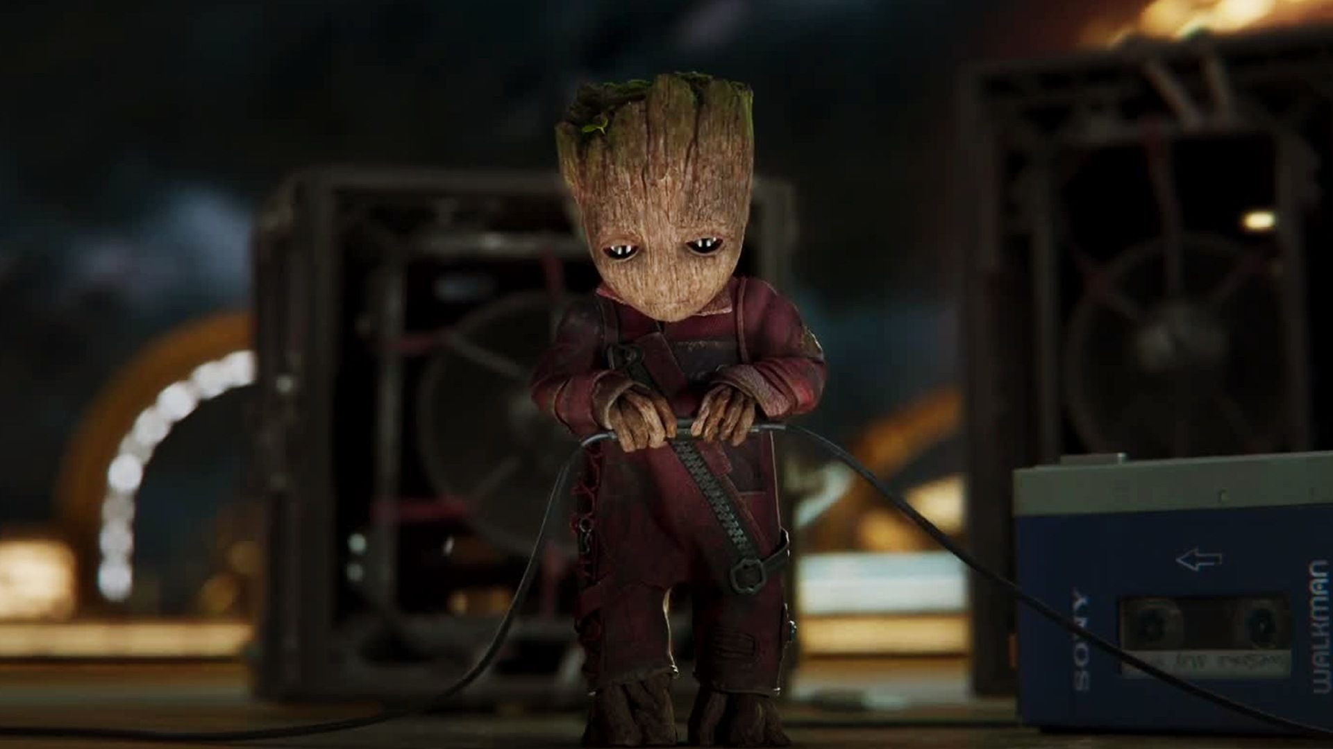 Baby Groot in HD, Iconic character wallpaper, Marvel comics superhero, Guardians of the Galaxy, 1920x1080 Full HD Desktop