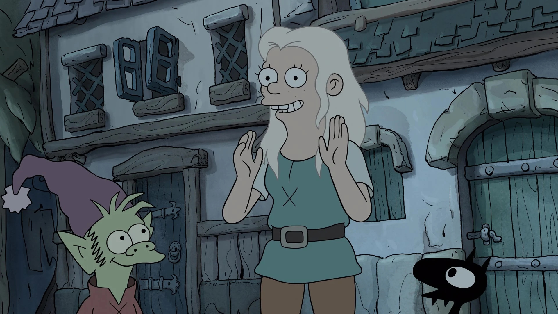 Disenchantment, Animated fantasy, Season 1, Fancaps, 1920x1080 Full HD Desktop