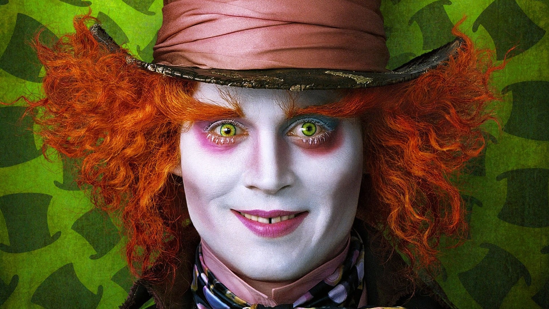 Johnny Depp, Mad Hatter, Wallpaper, Background image, 1920x1080 Full HD Desktop