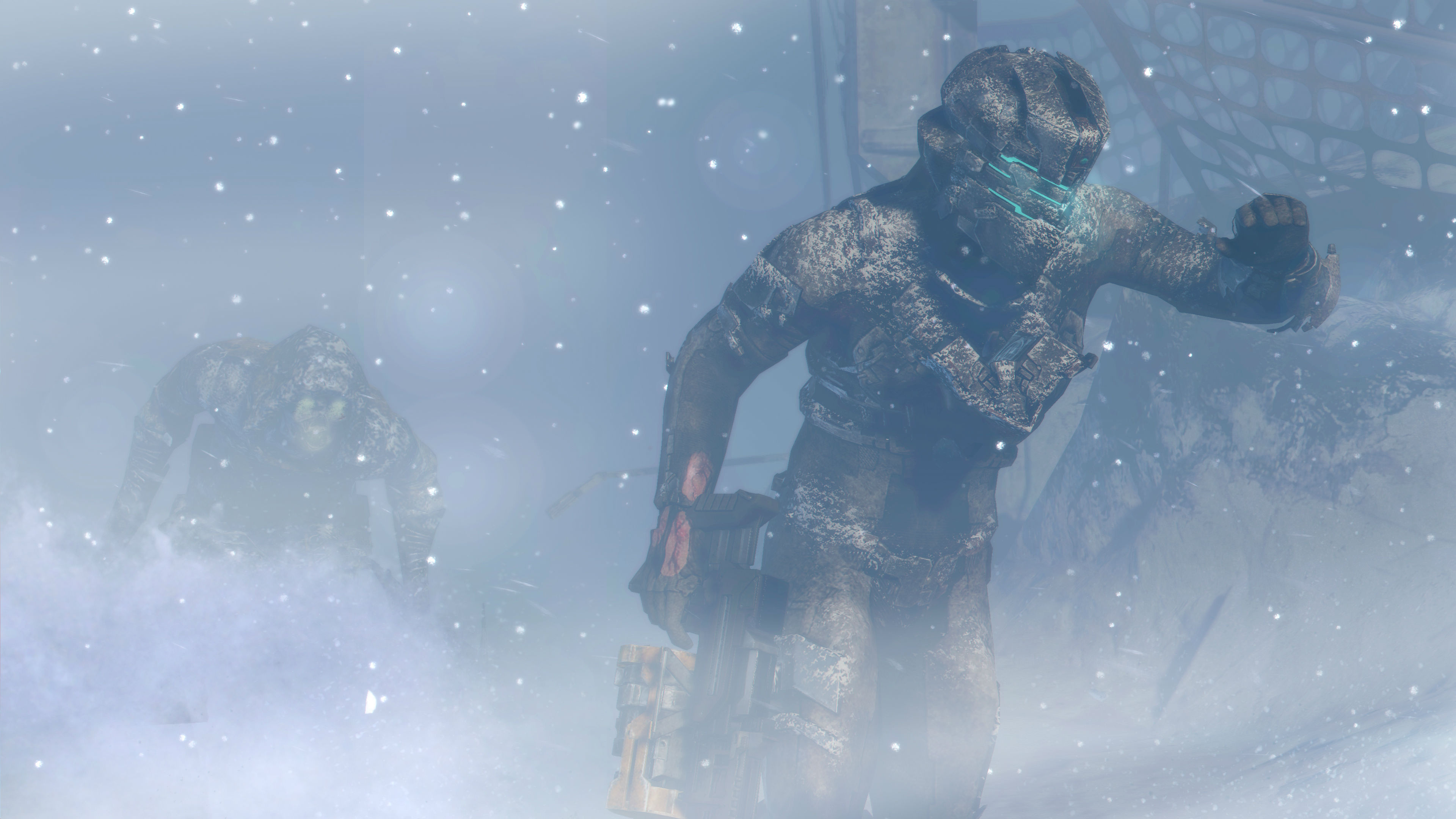 Dead Space 3, Single player campaign, Co-op option, Engrossing storyline, 3840x2160 4K Desktop