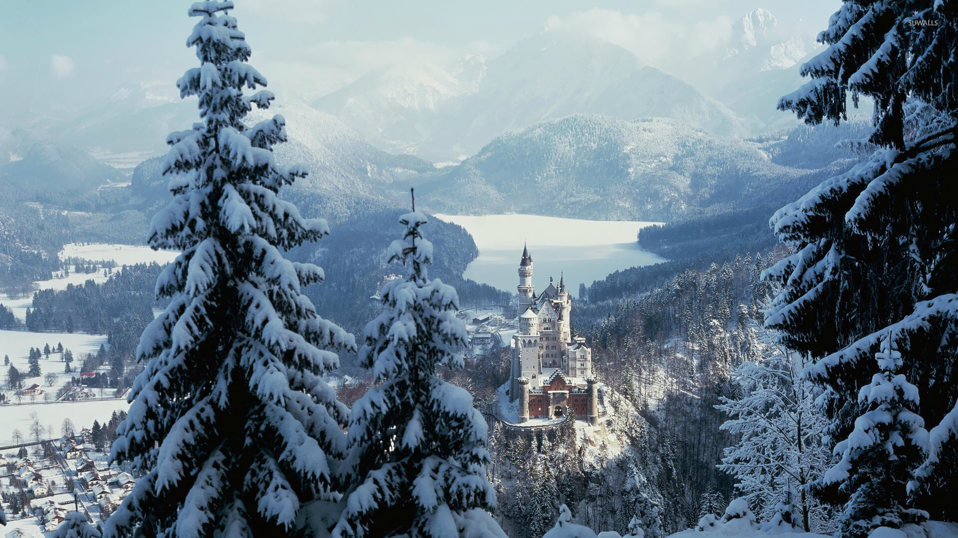 Neuschwanstein Castle, 1920x1080 wallpaper, 1920x1080 Full HD Desktop