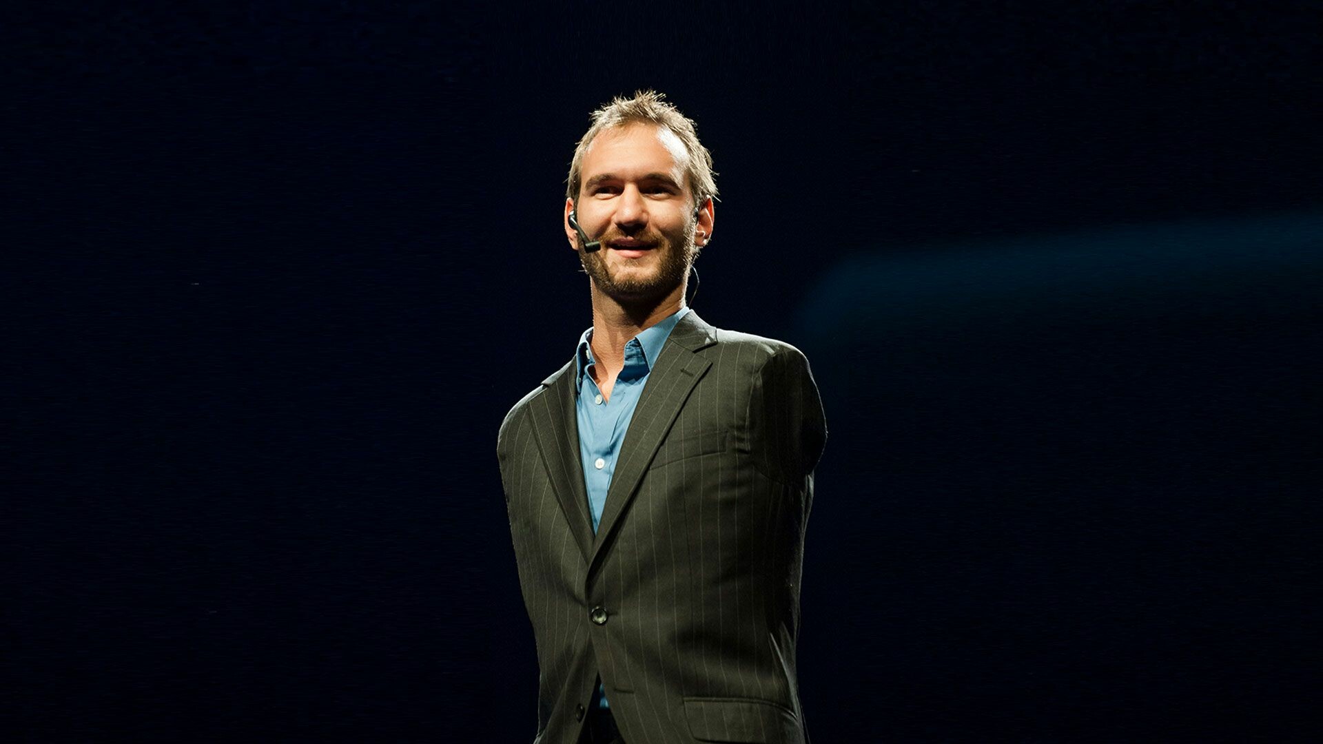 Nick Vujicic wallpapers, Inspirational figure, Overcoming obstacles, Positive mindset, 1920x1080 Full HD Desktop