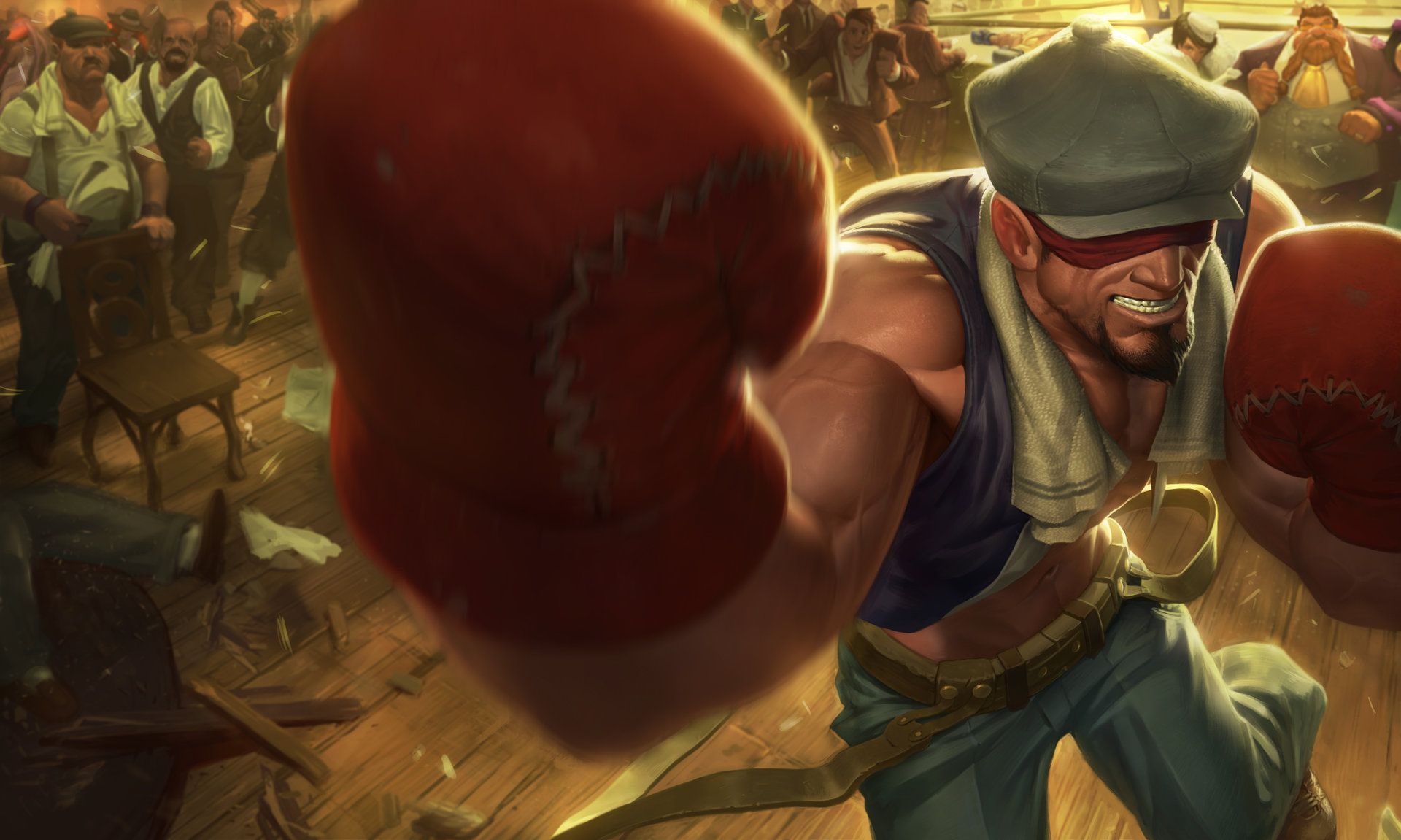 Lee Sin (LoL), Illustrations, Splash screens, 1920x1160 HD Desktop